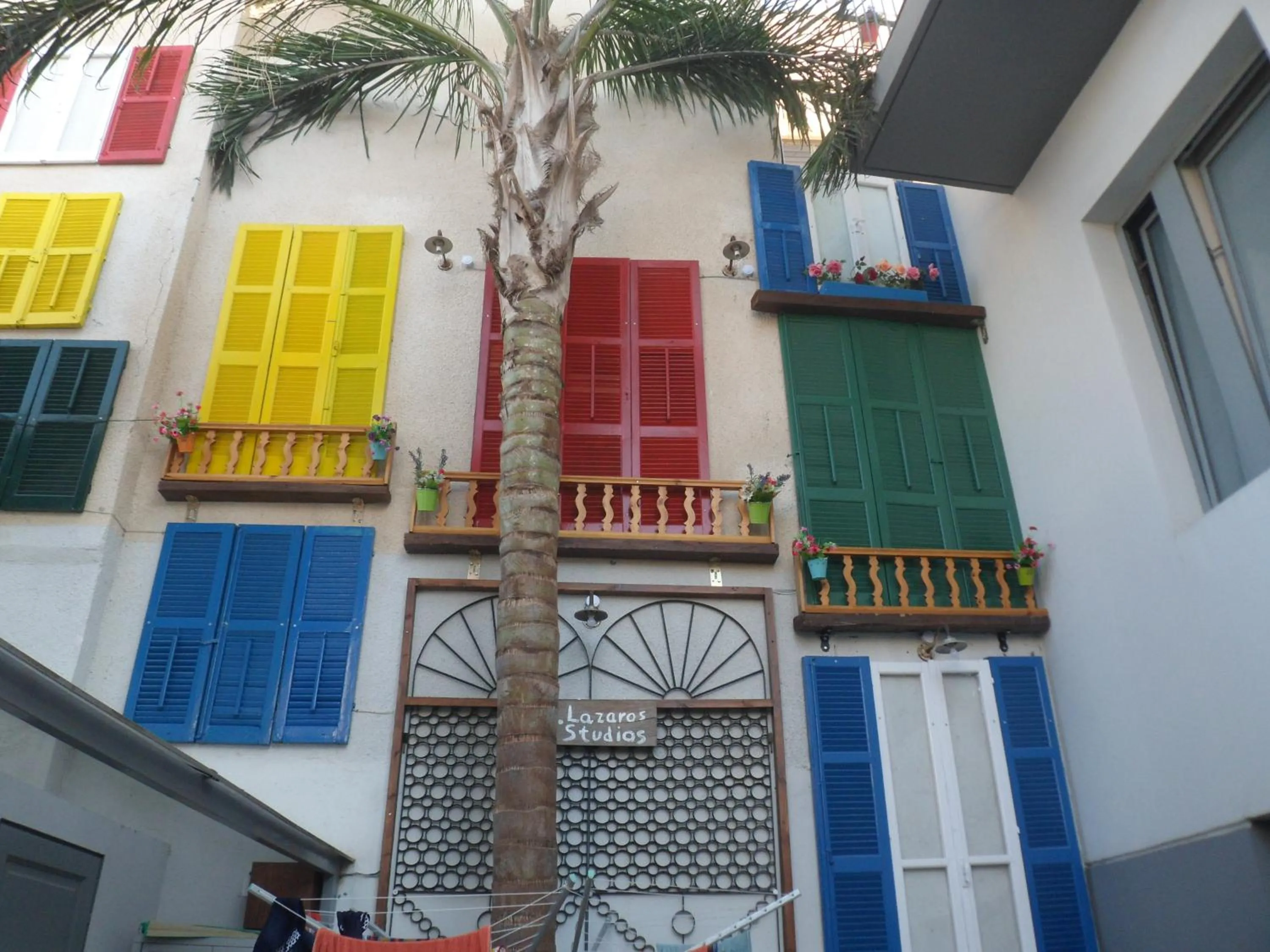 Decorative detail in St. Lazaros Studios