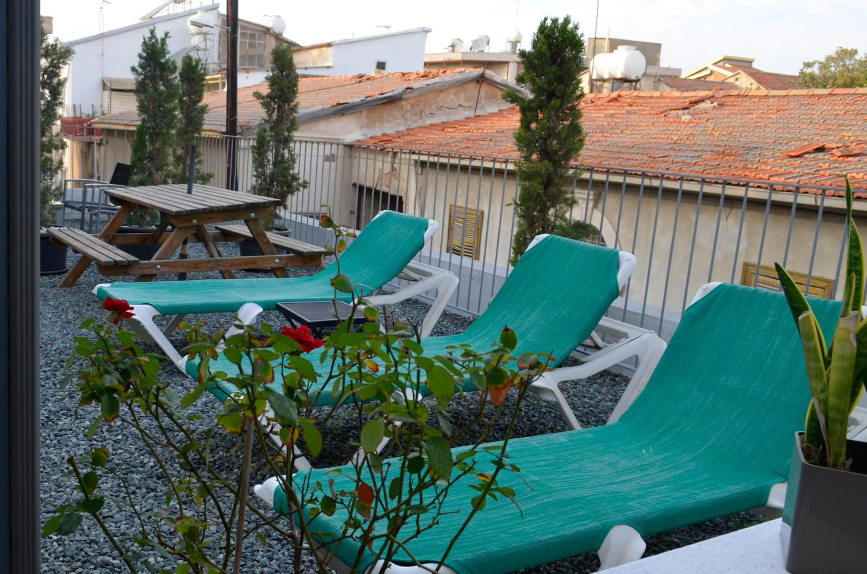 Garden in St. Lazaros Studios