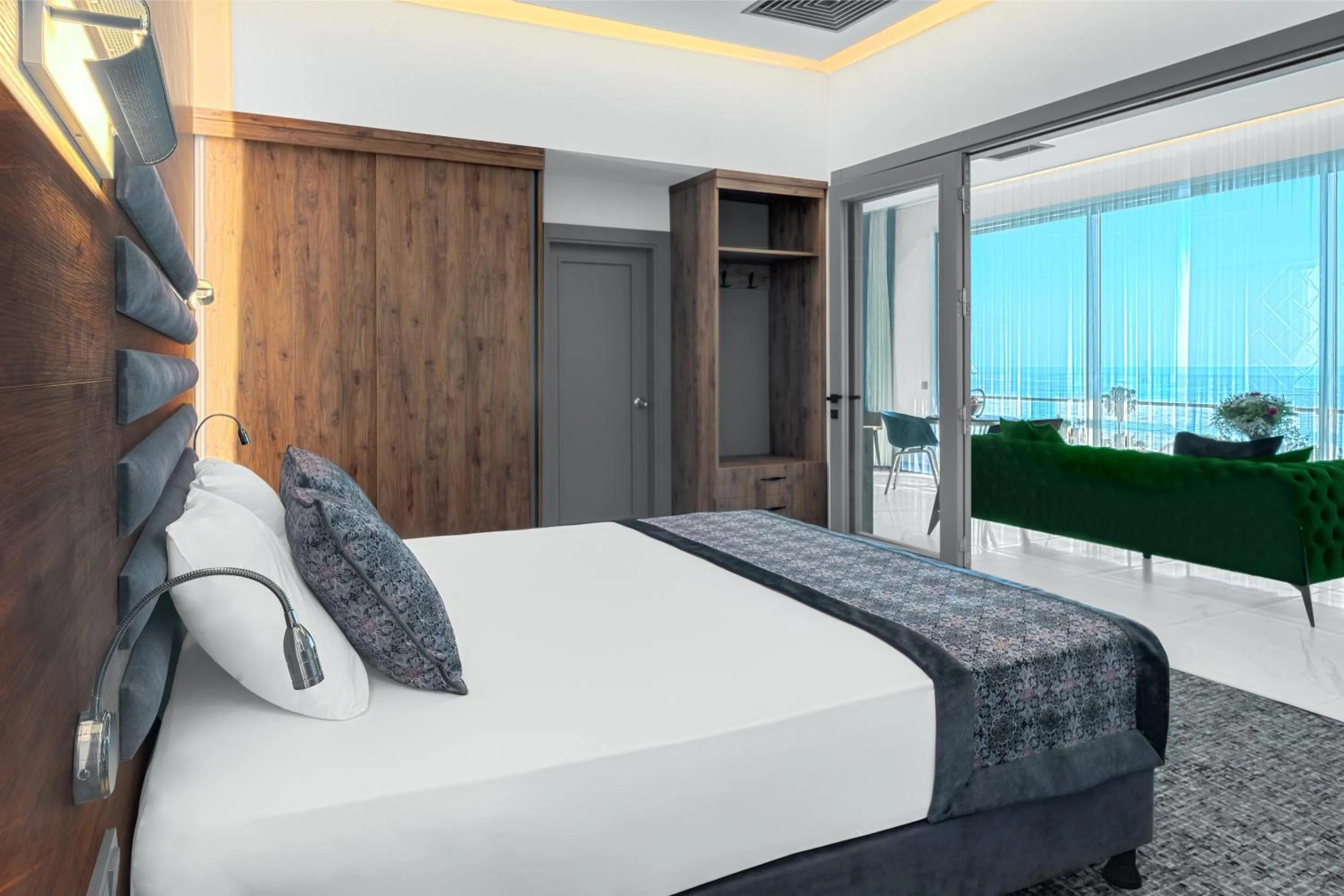 Bedroom, Bed in Riviera Zen Hotel Adult Only