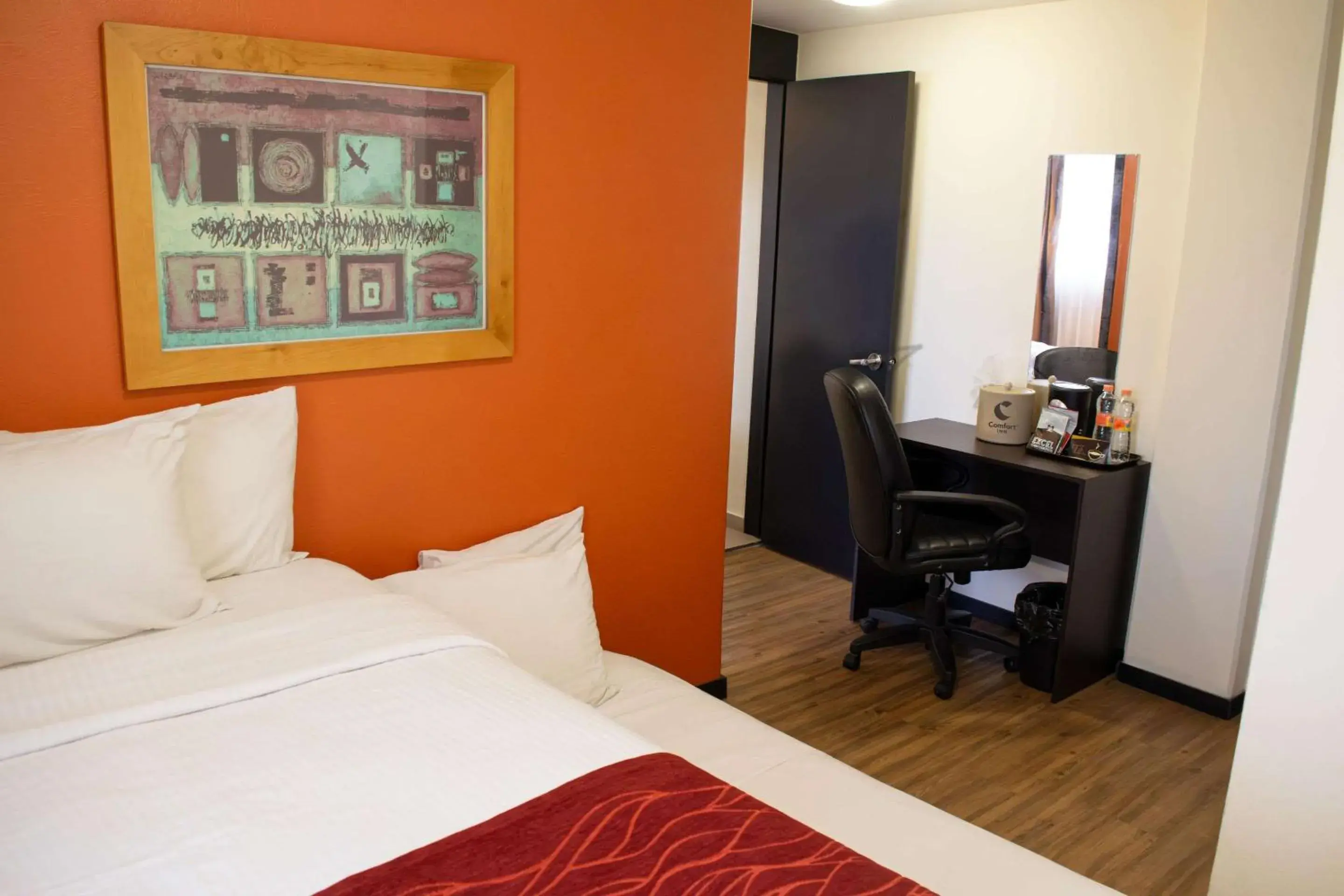Bed in Comfort Inn San Luis Potosi Bed in Comfort Inn San Luis Potosi