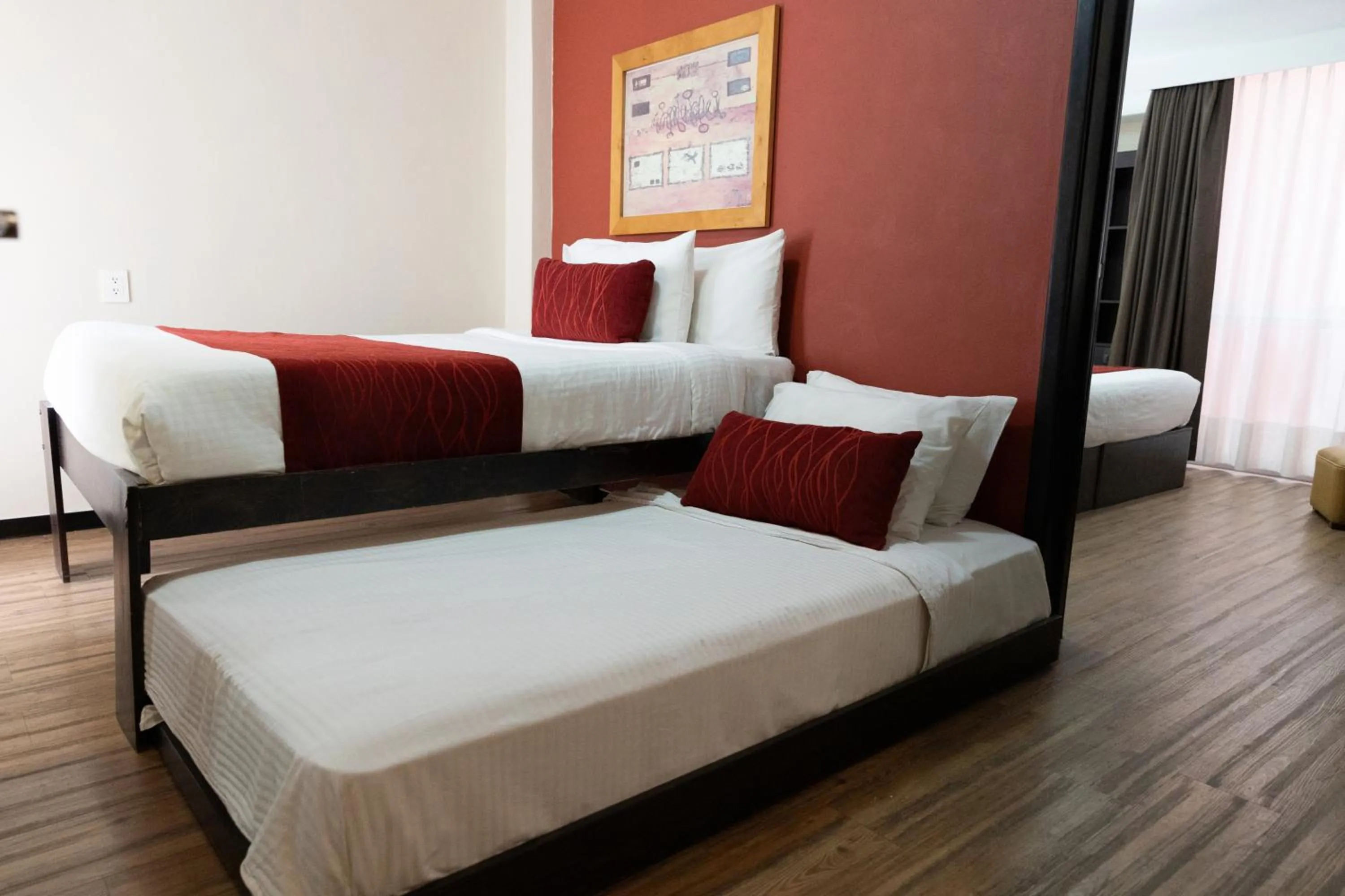 Bed in Comfort Inn San Luis Potosi