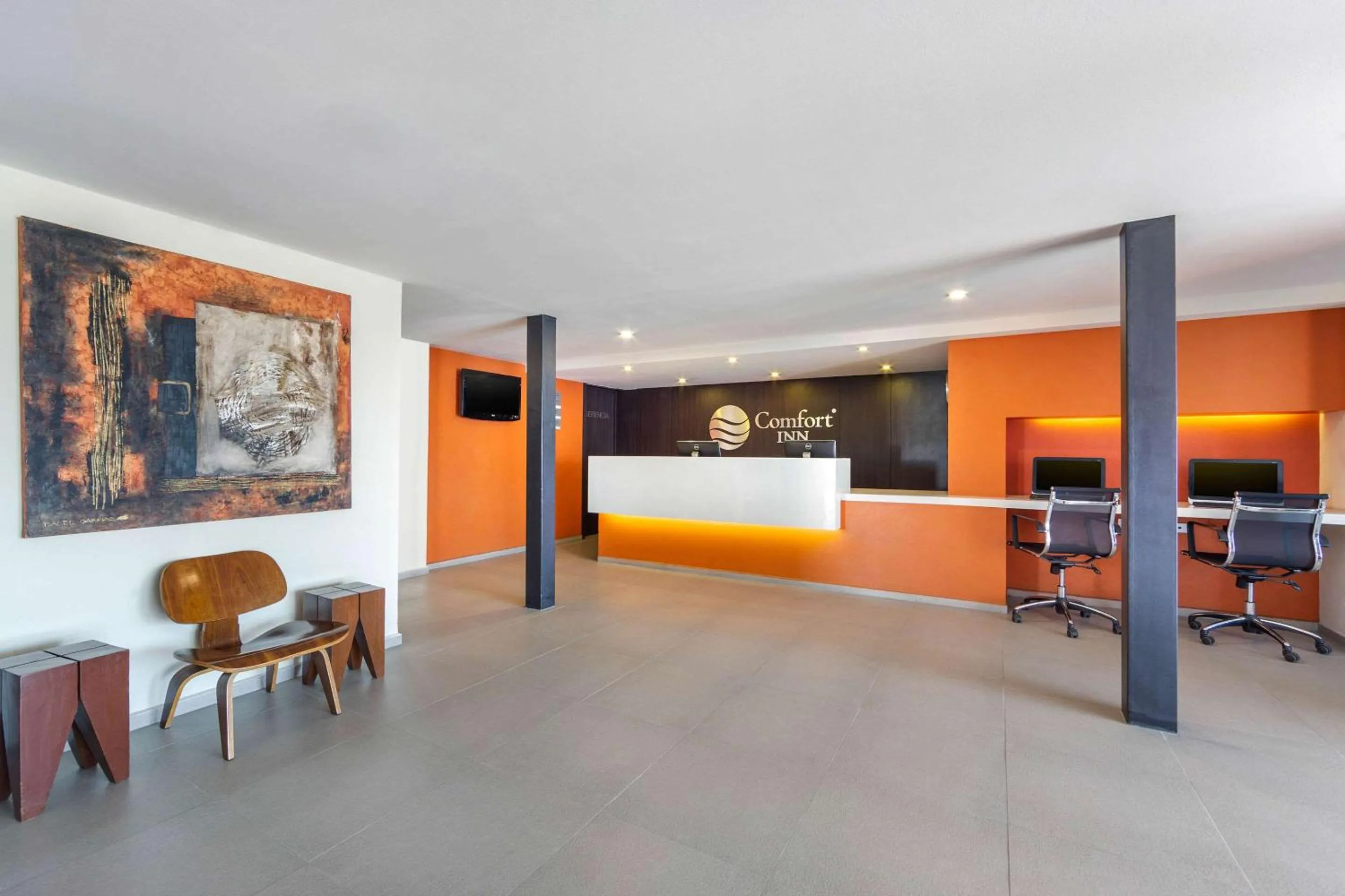 Lobby or reception in Comfort Inn San Luis Potosi