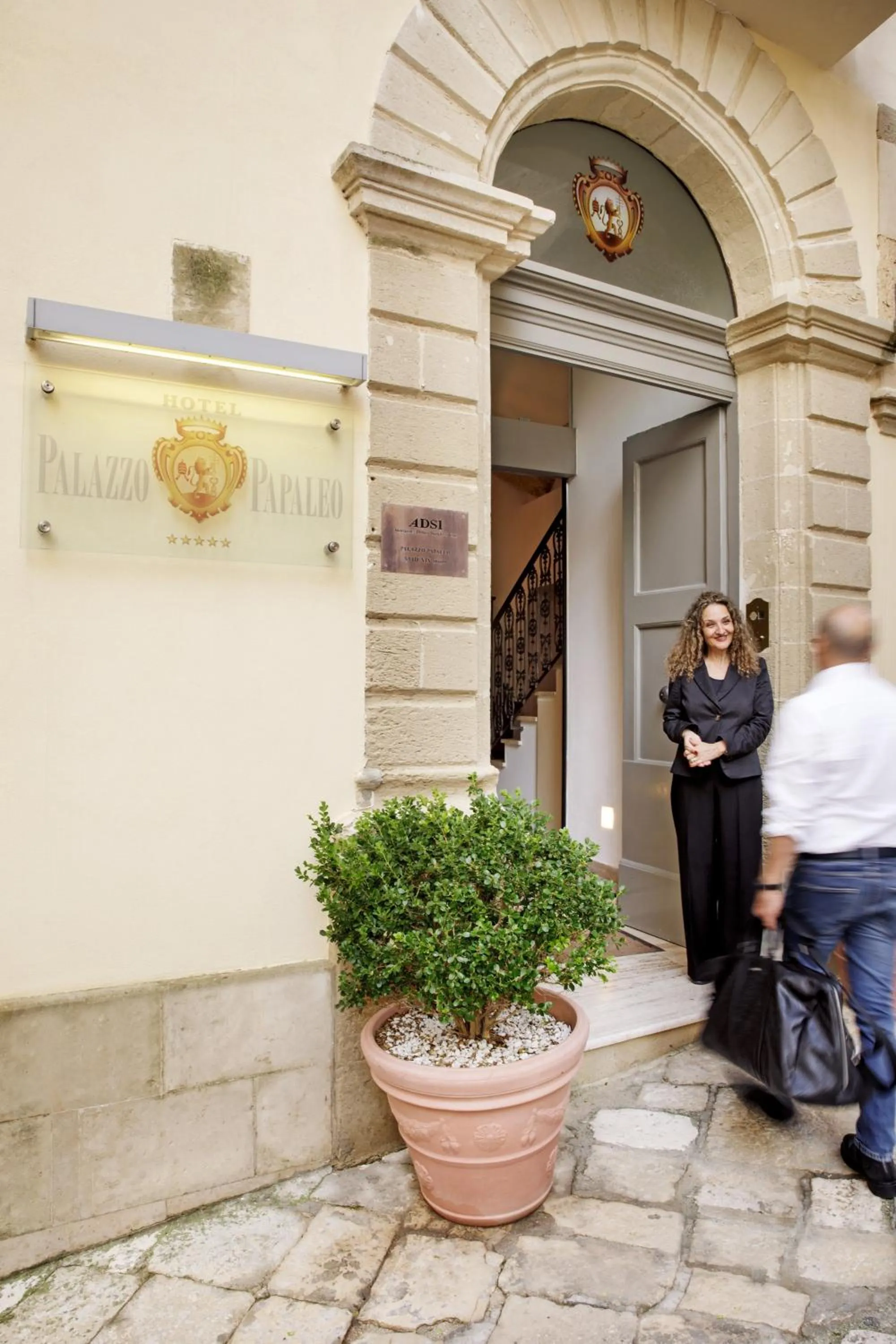 Facade/entrance in Hotel Palazzo Papaleo