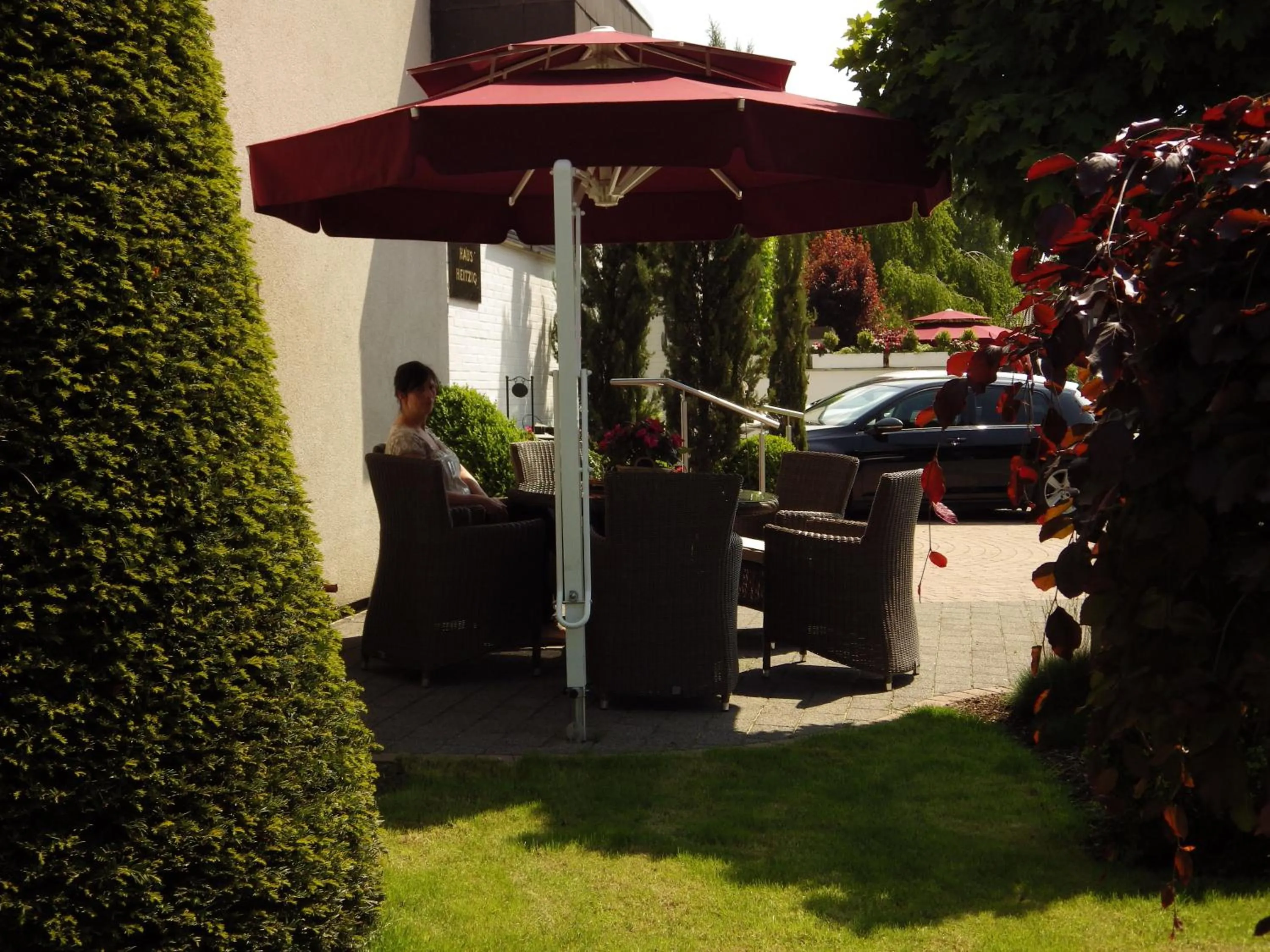 Balcony/Terrace in Pension Haus Heitzig