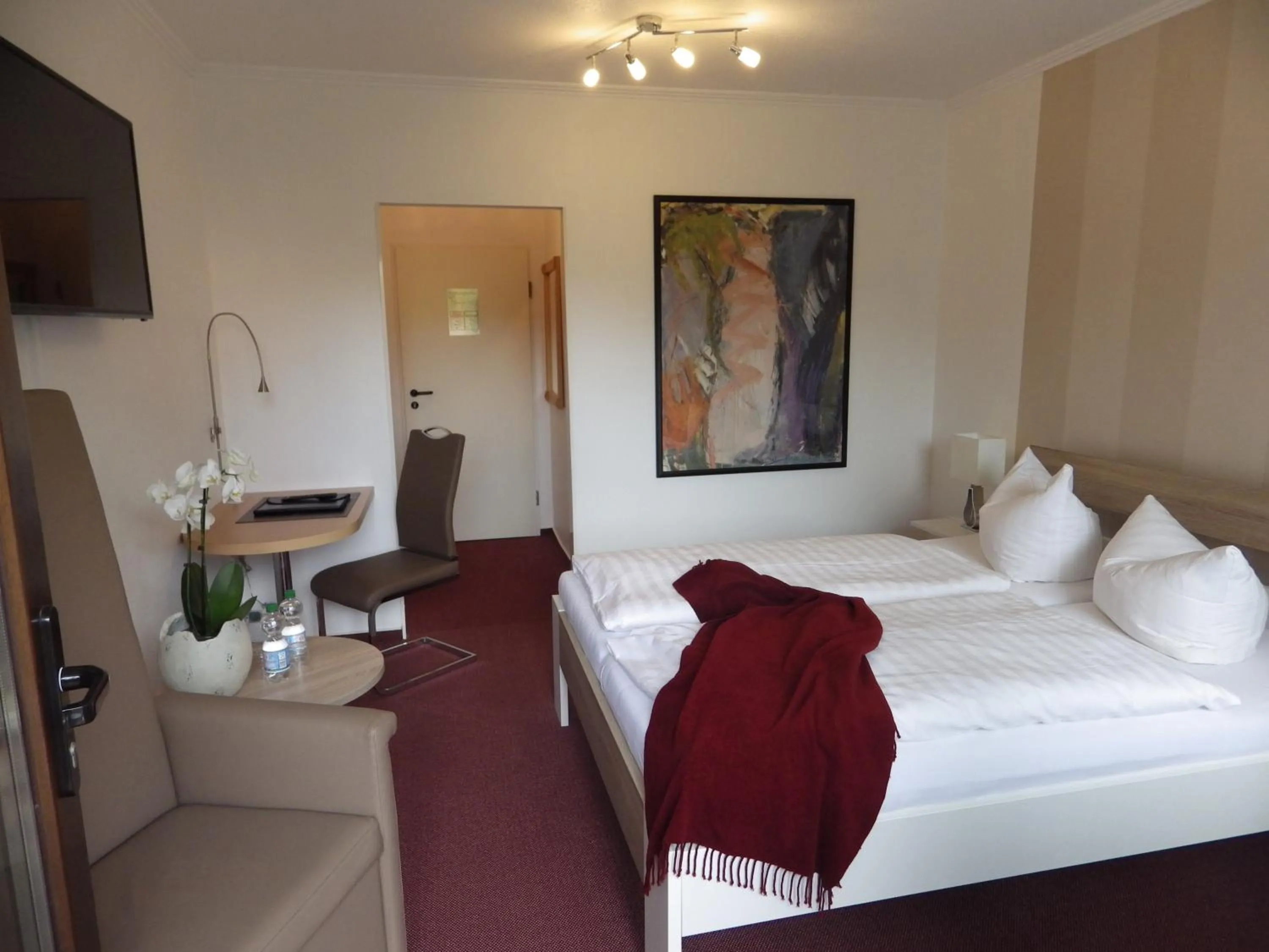 Photo of the whole room, Bed in Pension Haus Heitzig