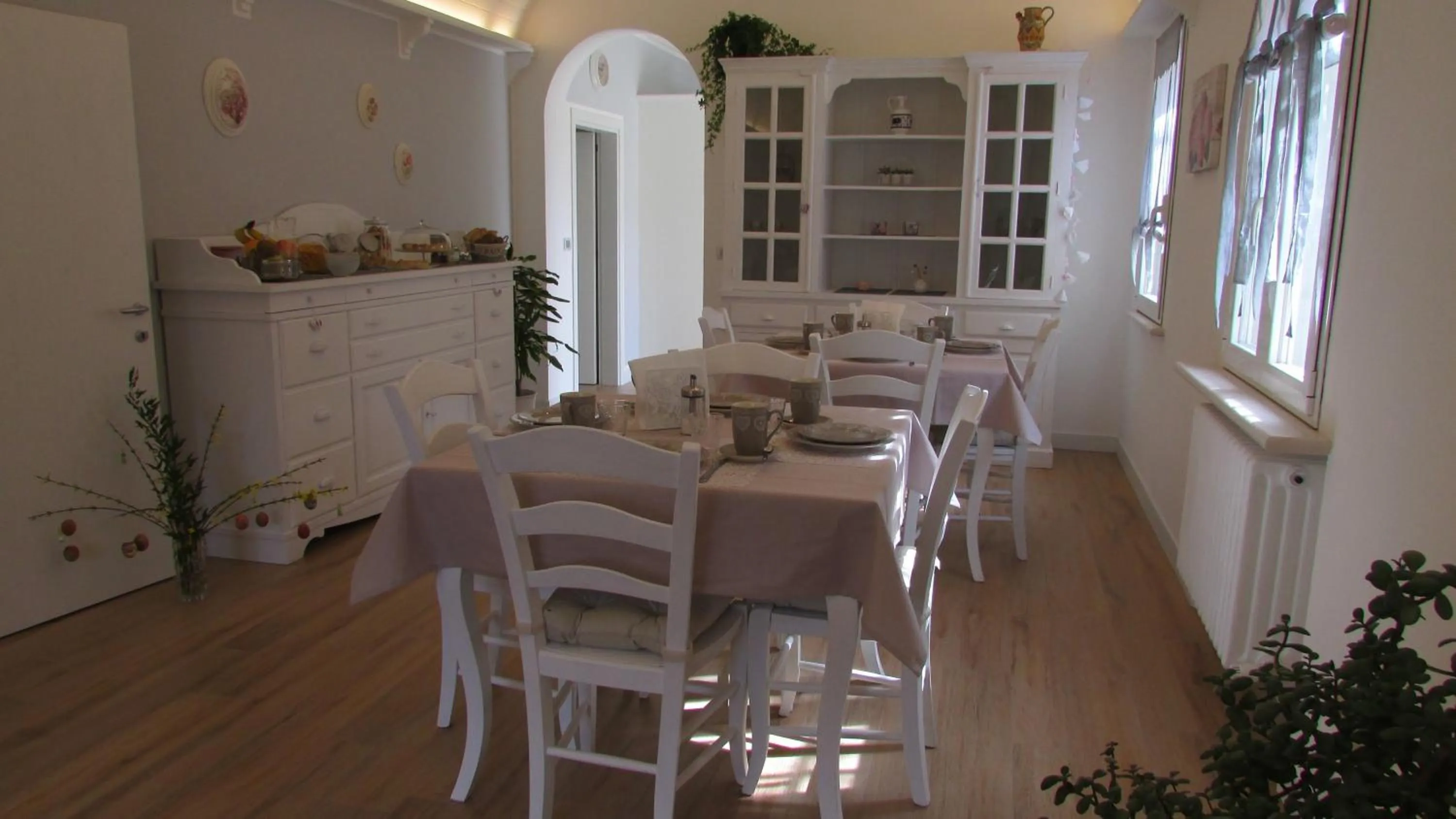 Dining area in B&B Nadine