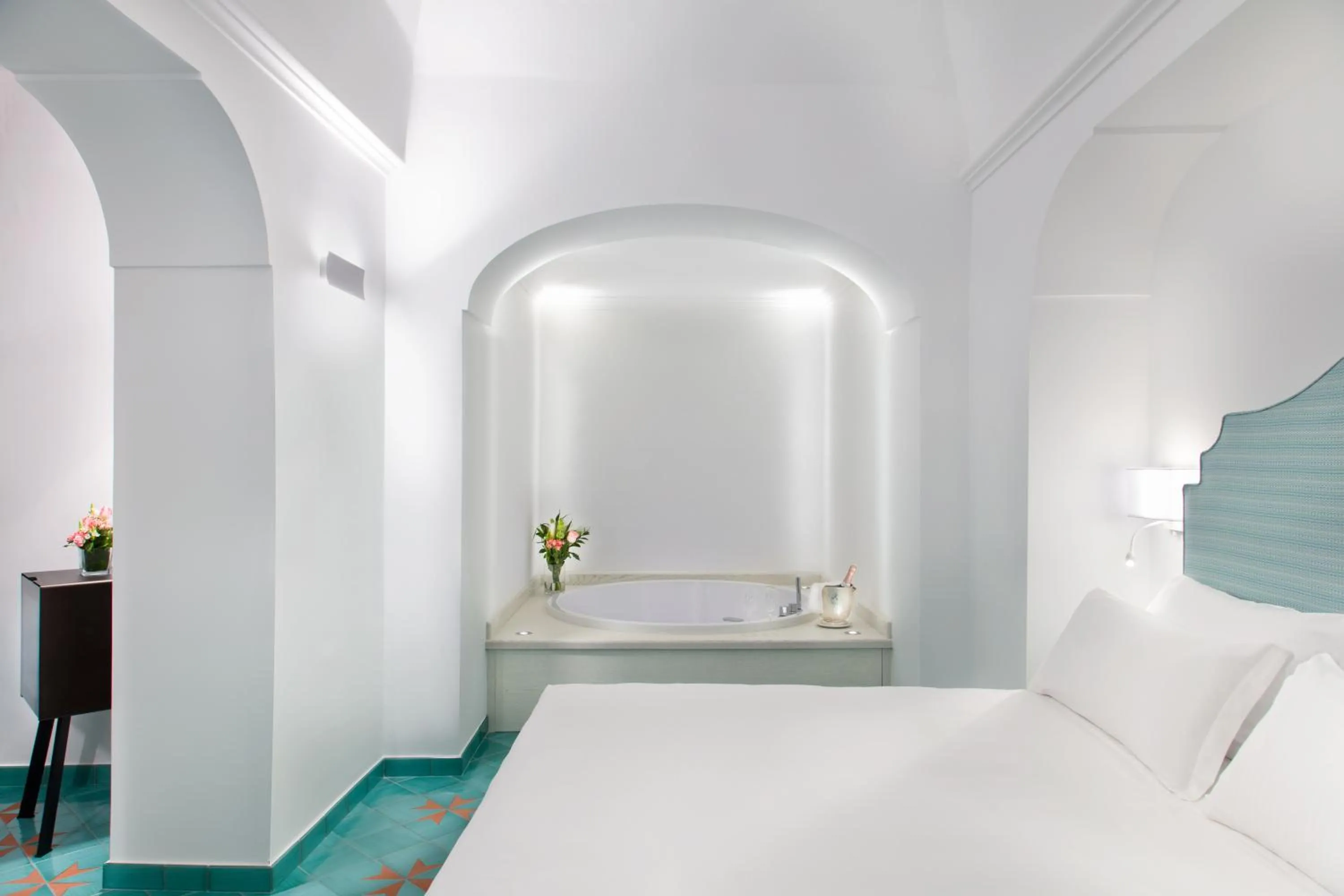 Bed in Hotel Residence