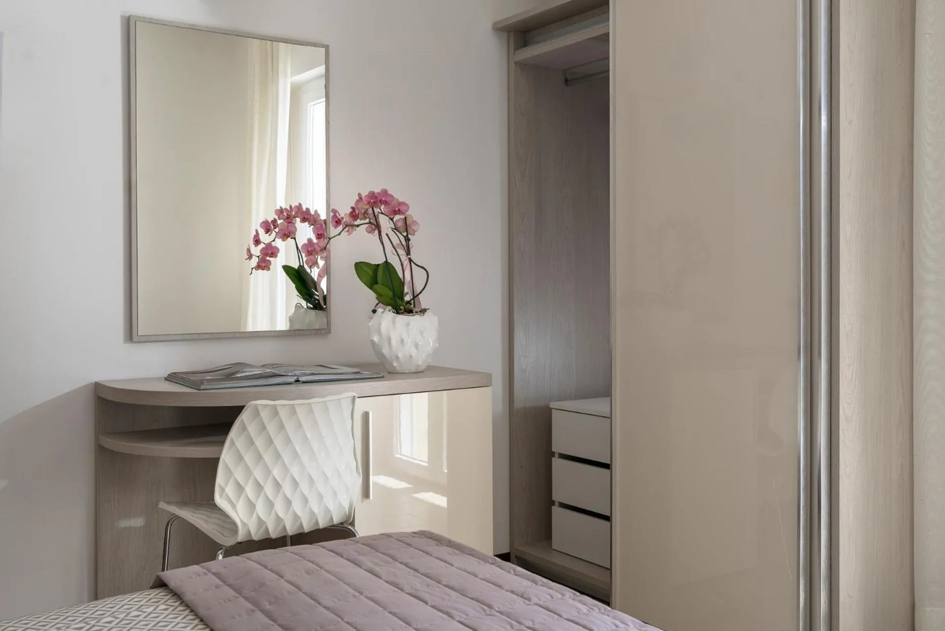 Bedroom, Bed in Hotel Lina