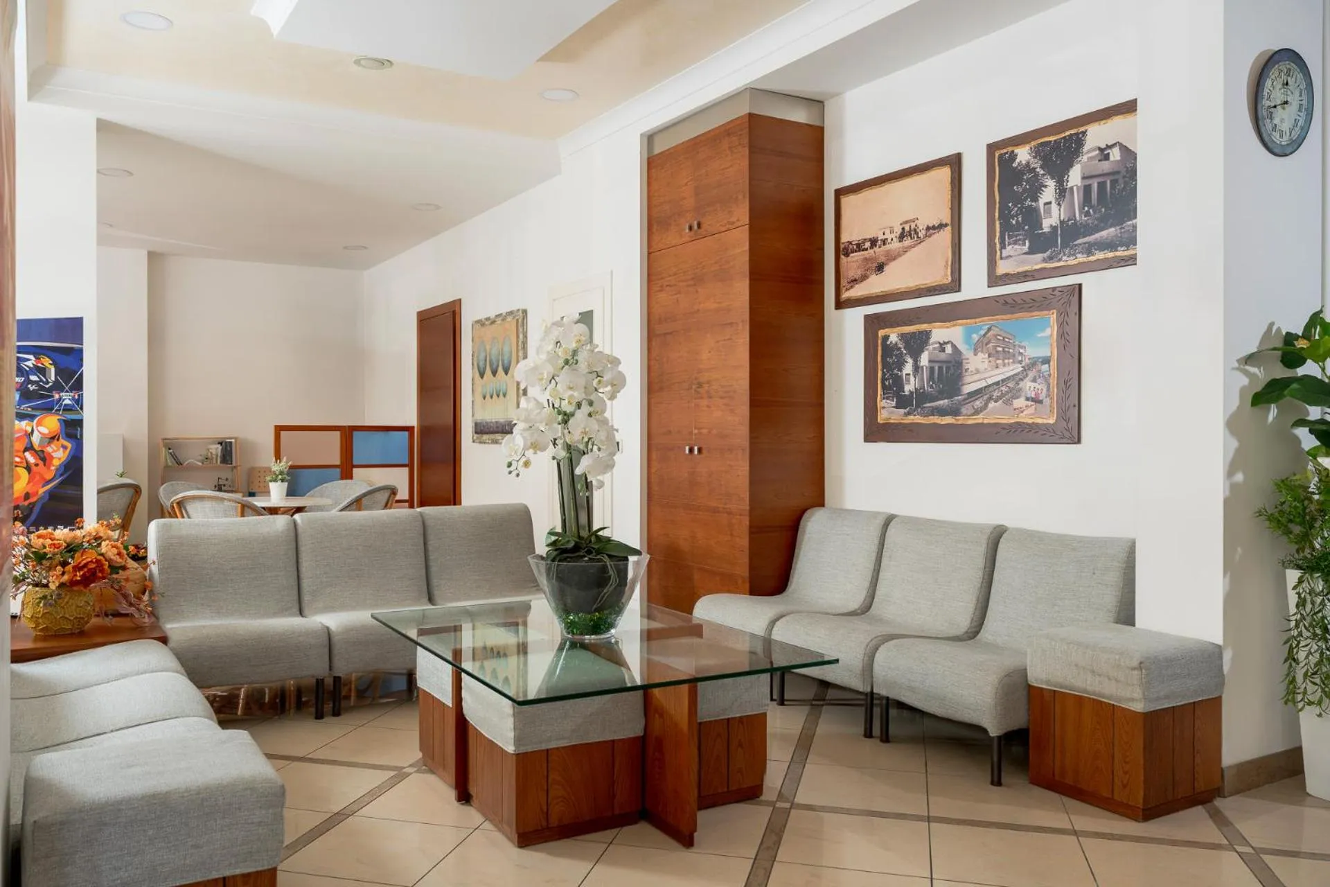 Lobby or reception in Hotel Lina