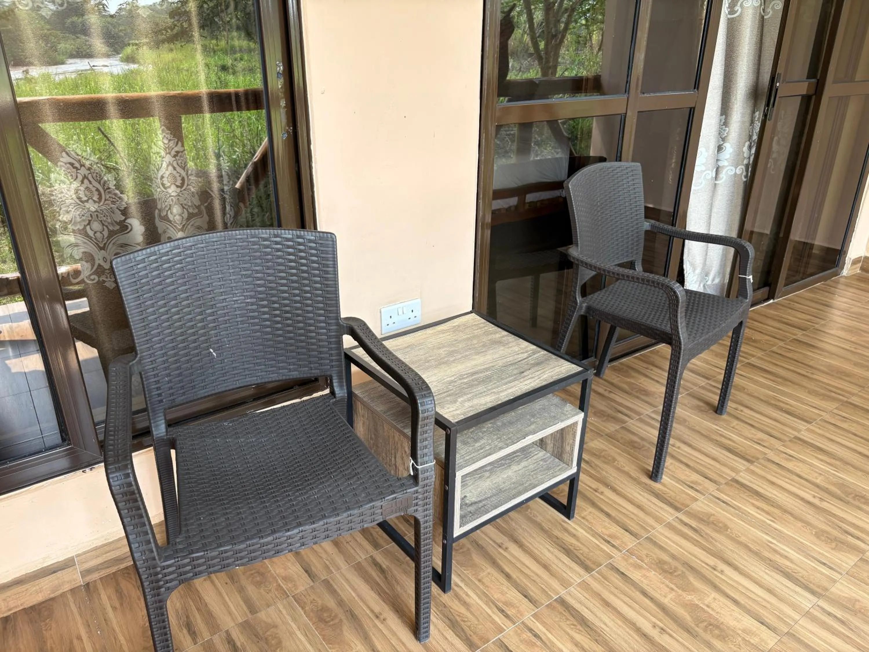 Balcony/Terrace in Ishasha Pride Lodge