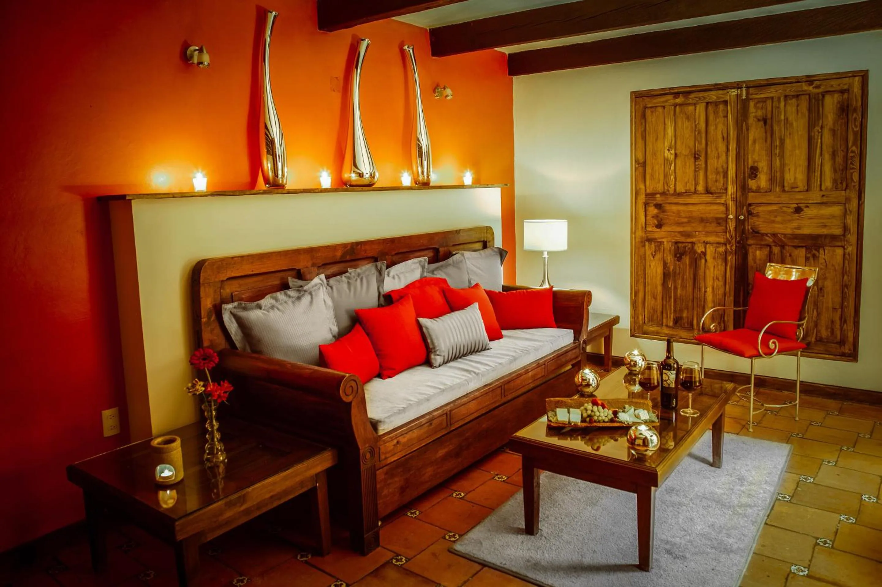 Living room in Santuario Las Escaleras