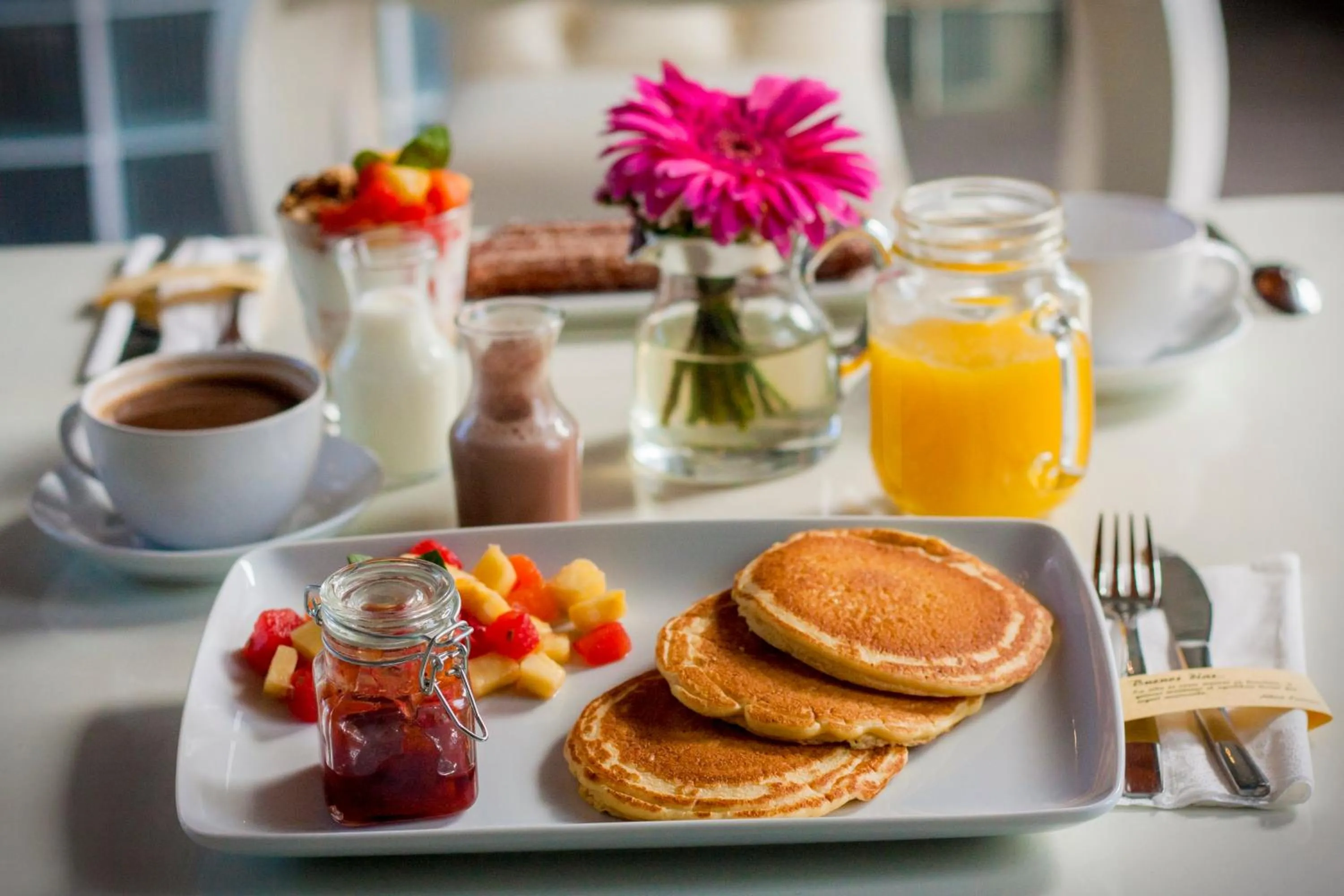 Breakfast in Santuario Las Escaleras