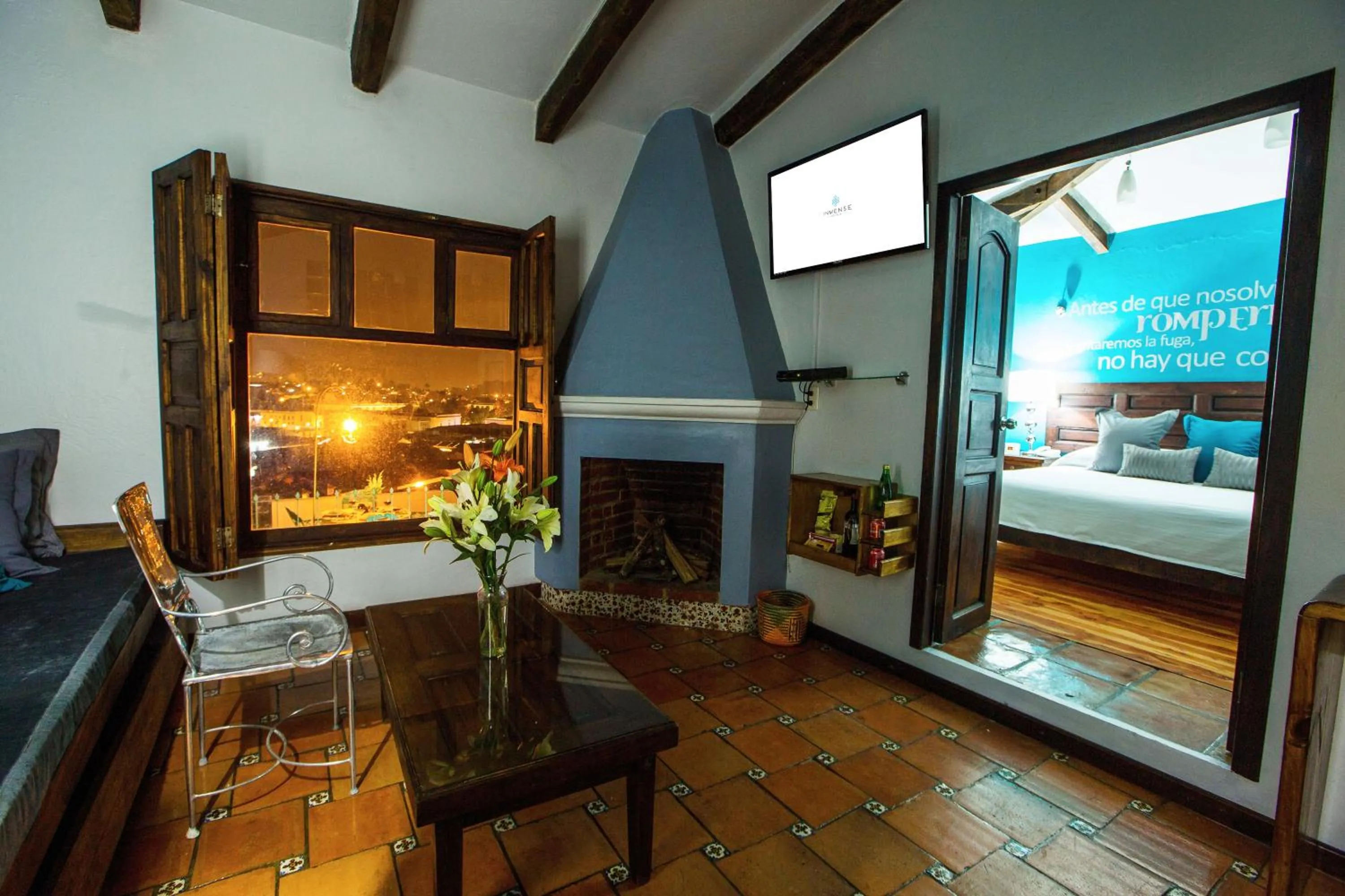 Living room in Santuario Las Escaleras