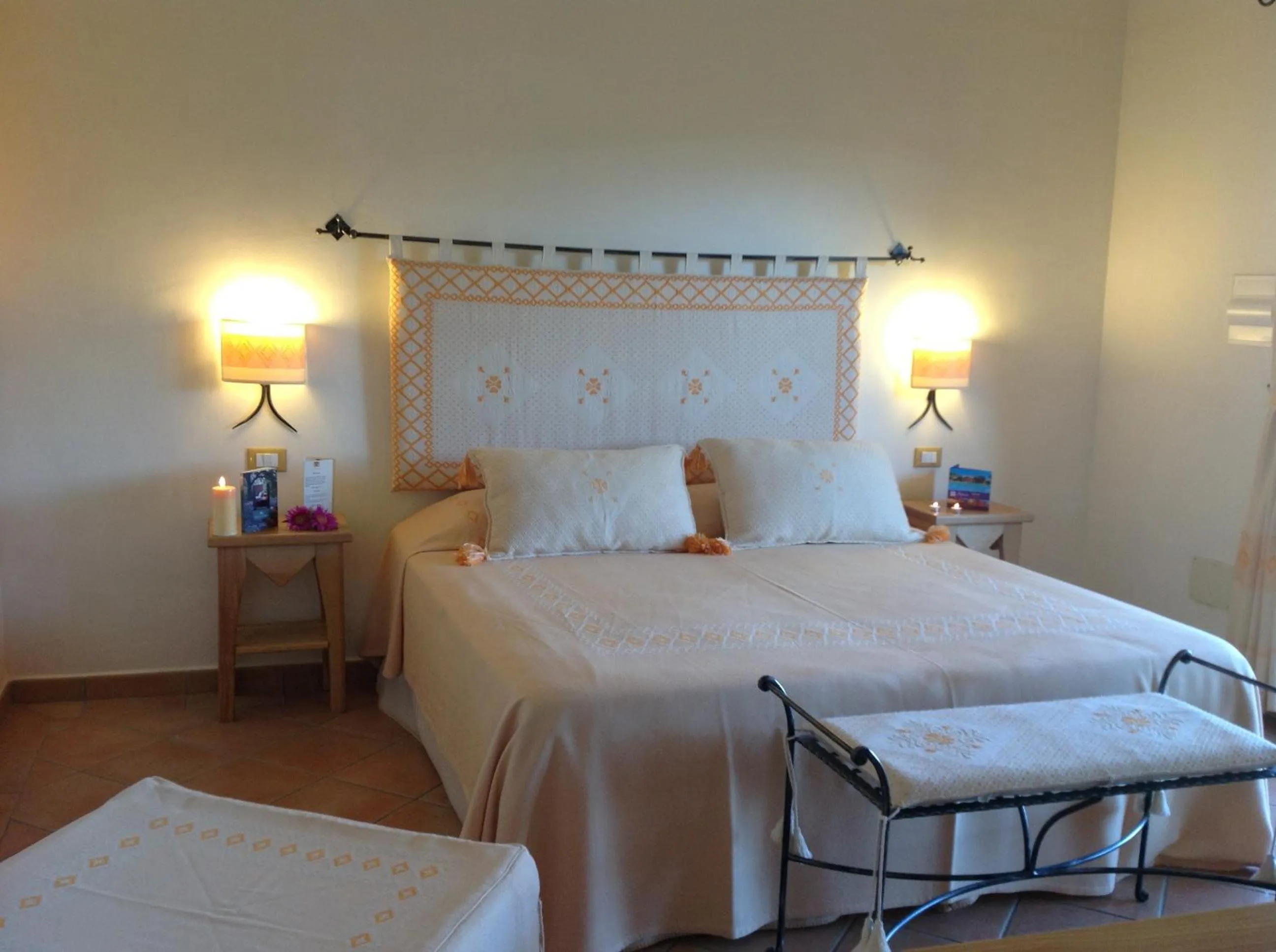 Bed in Hotel Aldiola Country Resort