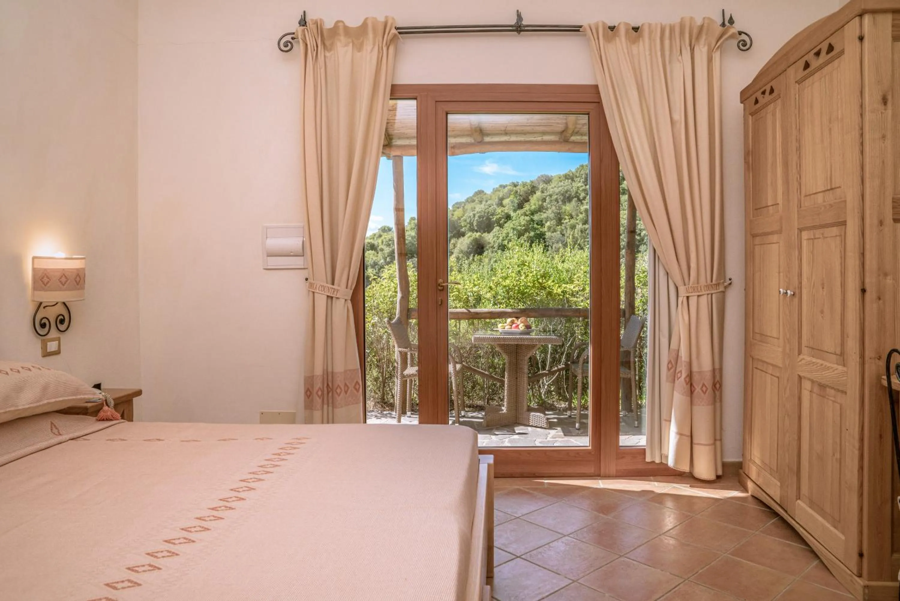 Bed in Hotel Aldiola Country Resort