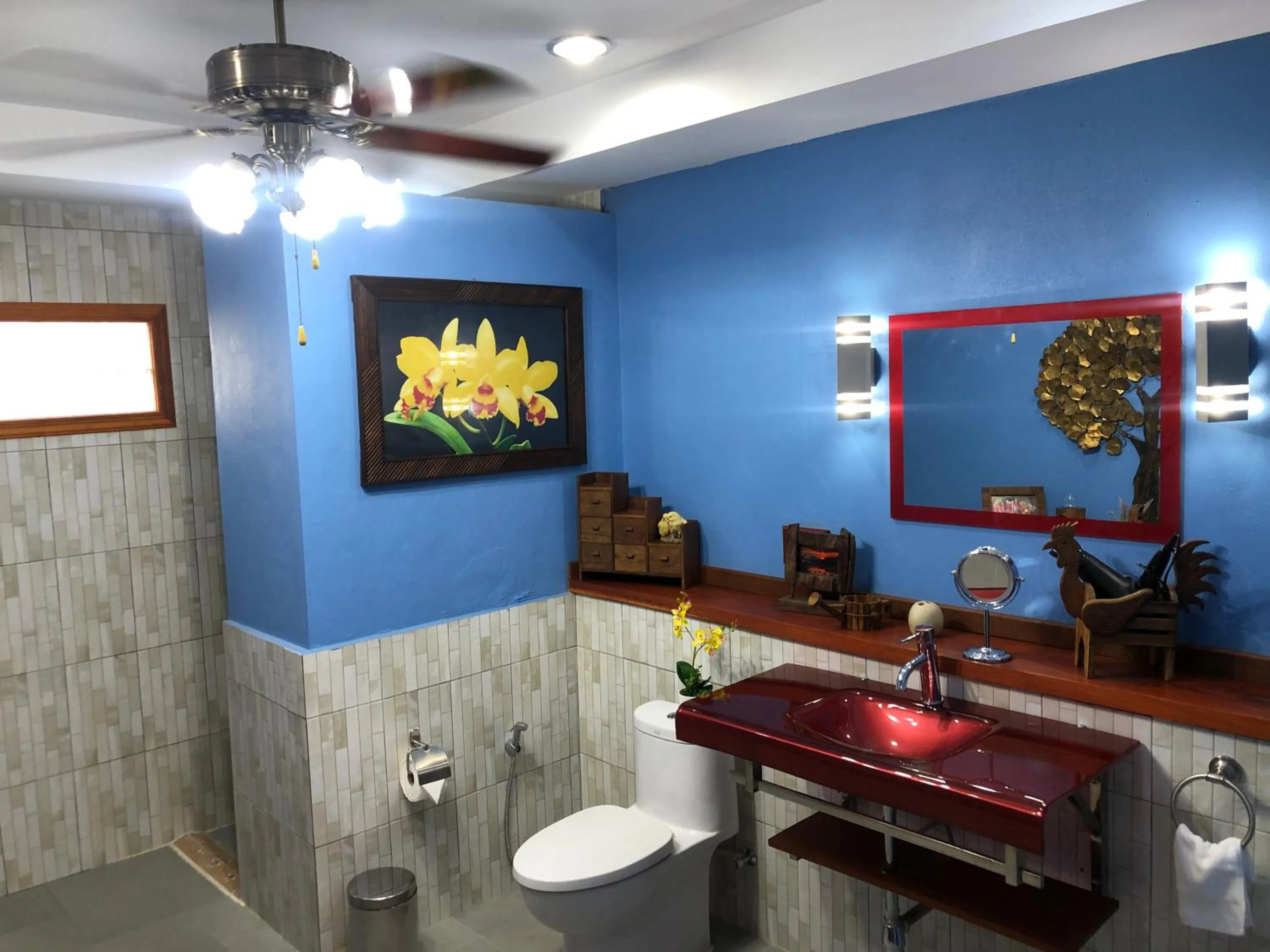 Bathroom in On The Mekong Resort