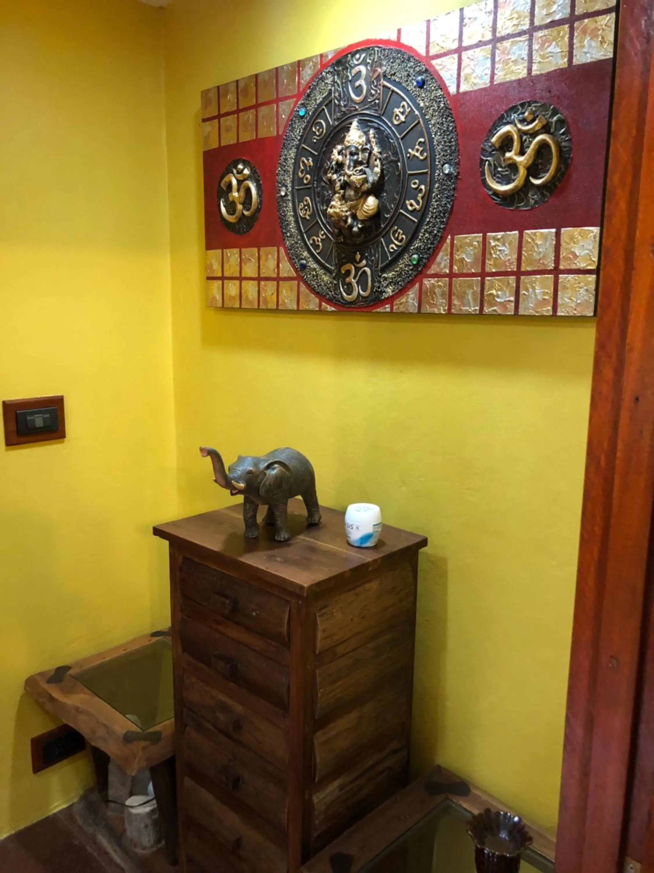 Decorative detail in On The Mekong Resort