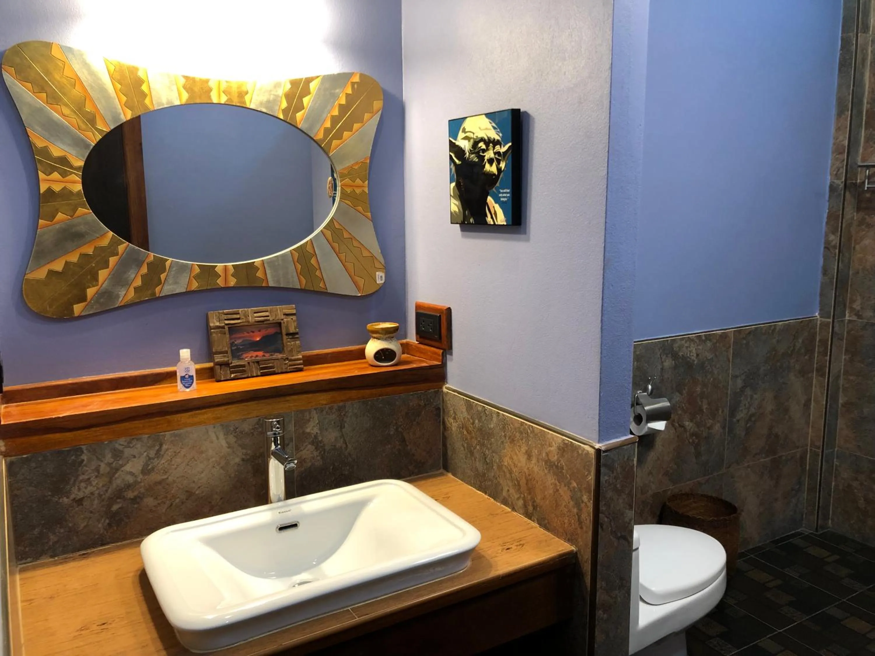 Bathroom in On The Mekong Resort