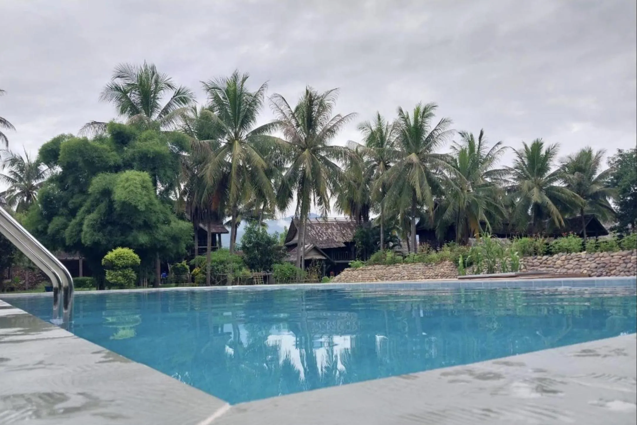 Garden in On The Mekong Resort