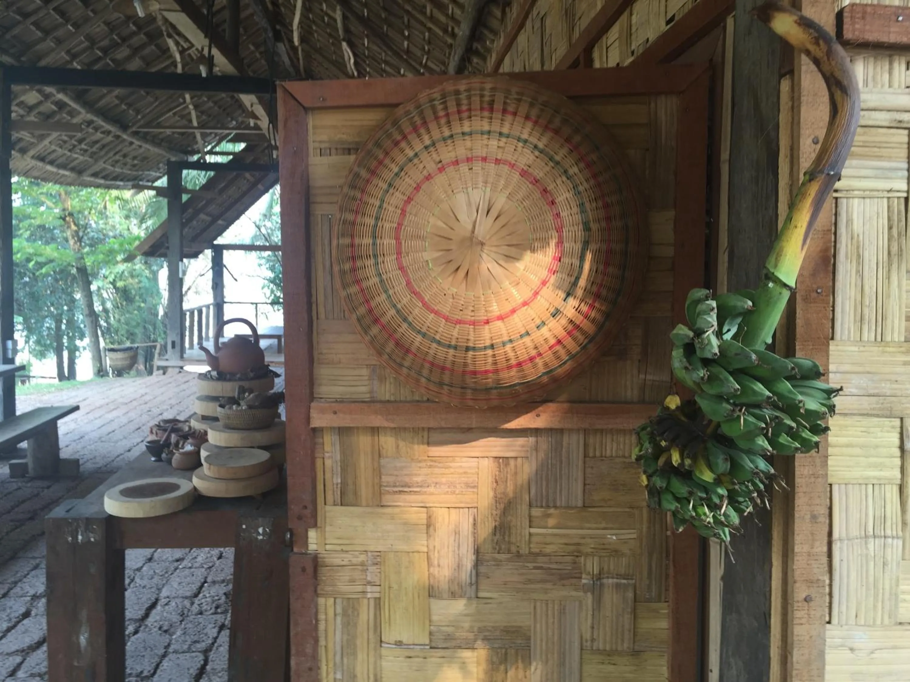 Decorative detail in On The Mekong Resort