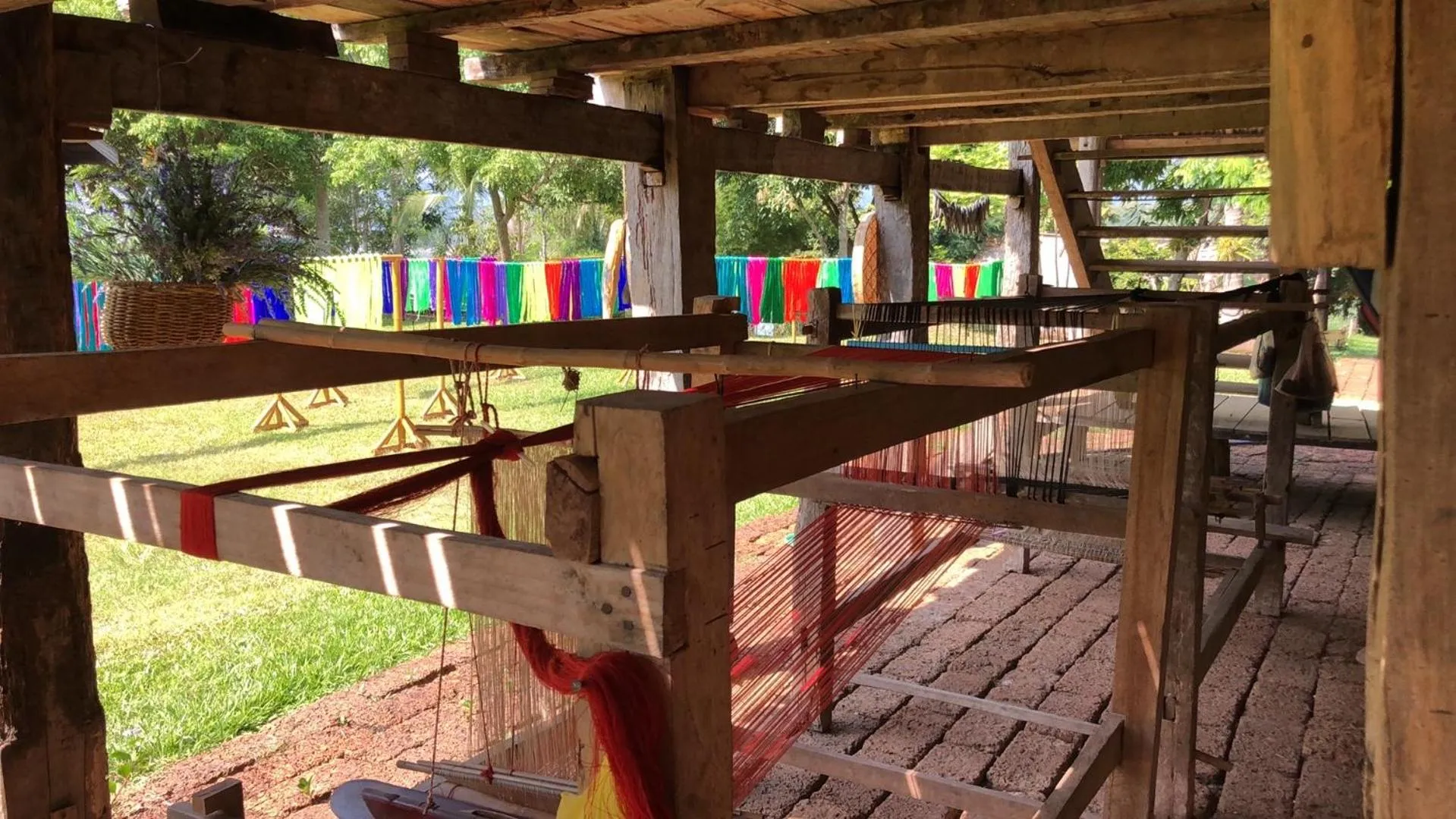 Decorative detail in On The Mekong Resort