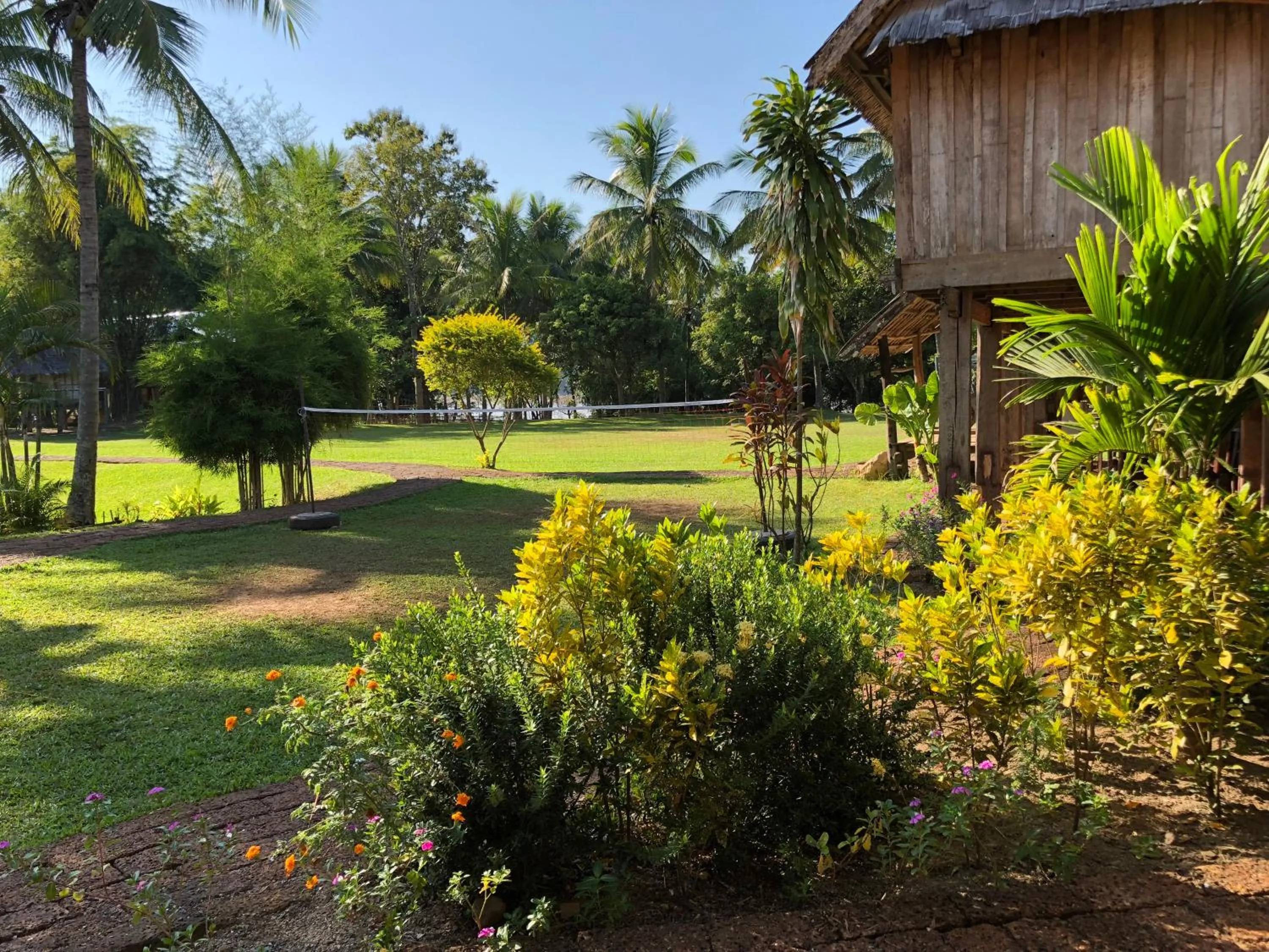 Natural landscape in On The Mekong Resort