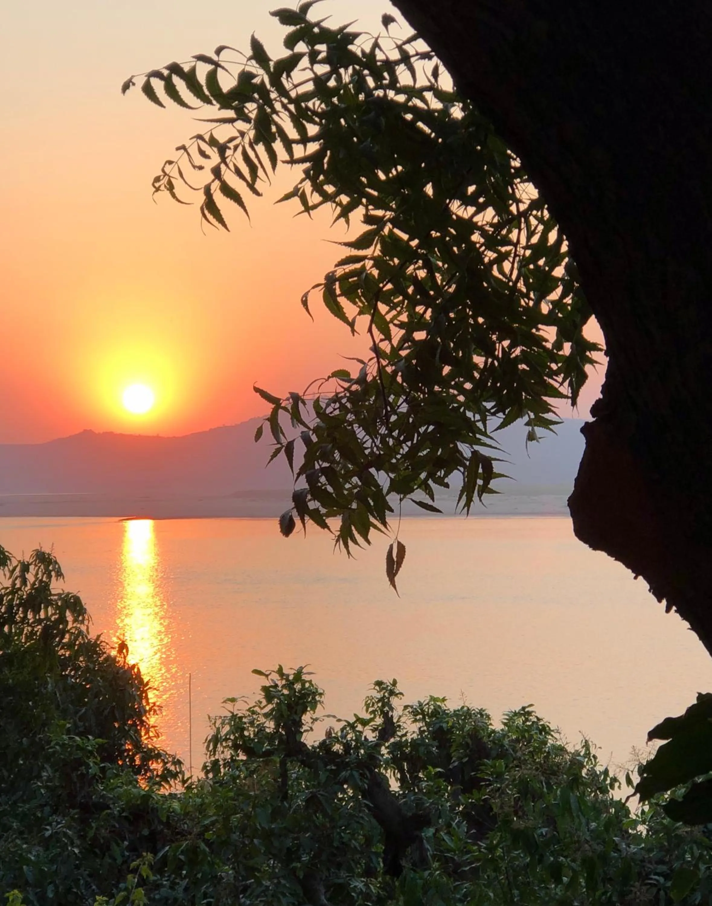 Patio in On The Mekong Resort