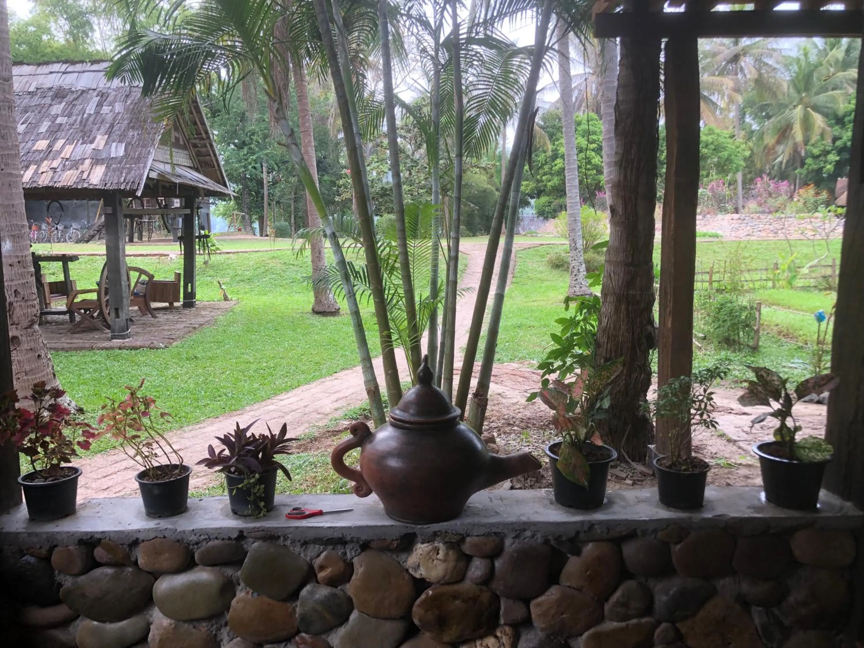 Decorative detail in On The Mekong Resort