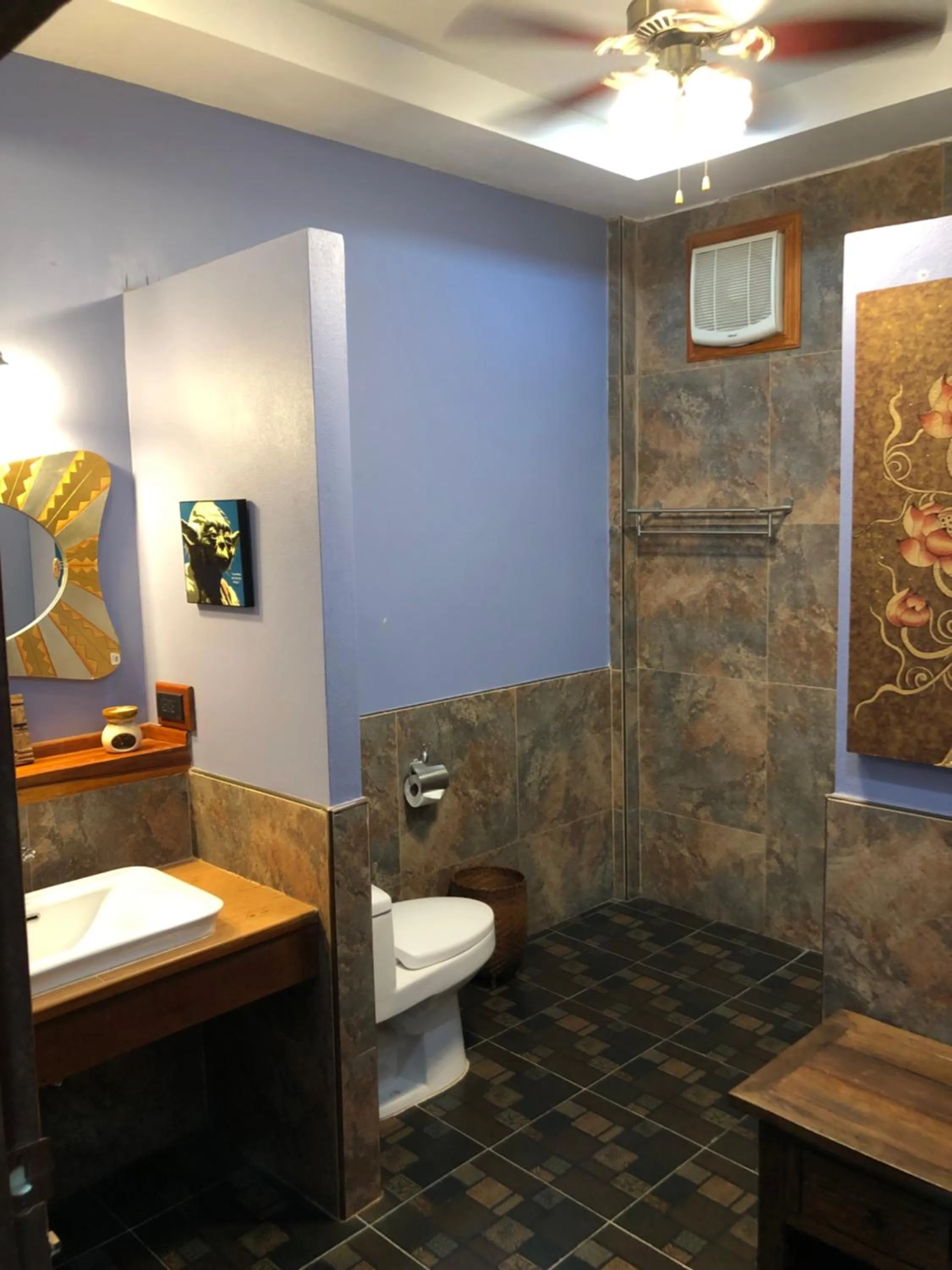 Bathroom in On The Mekong Resort