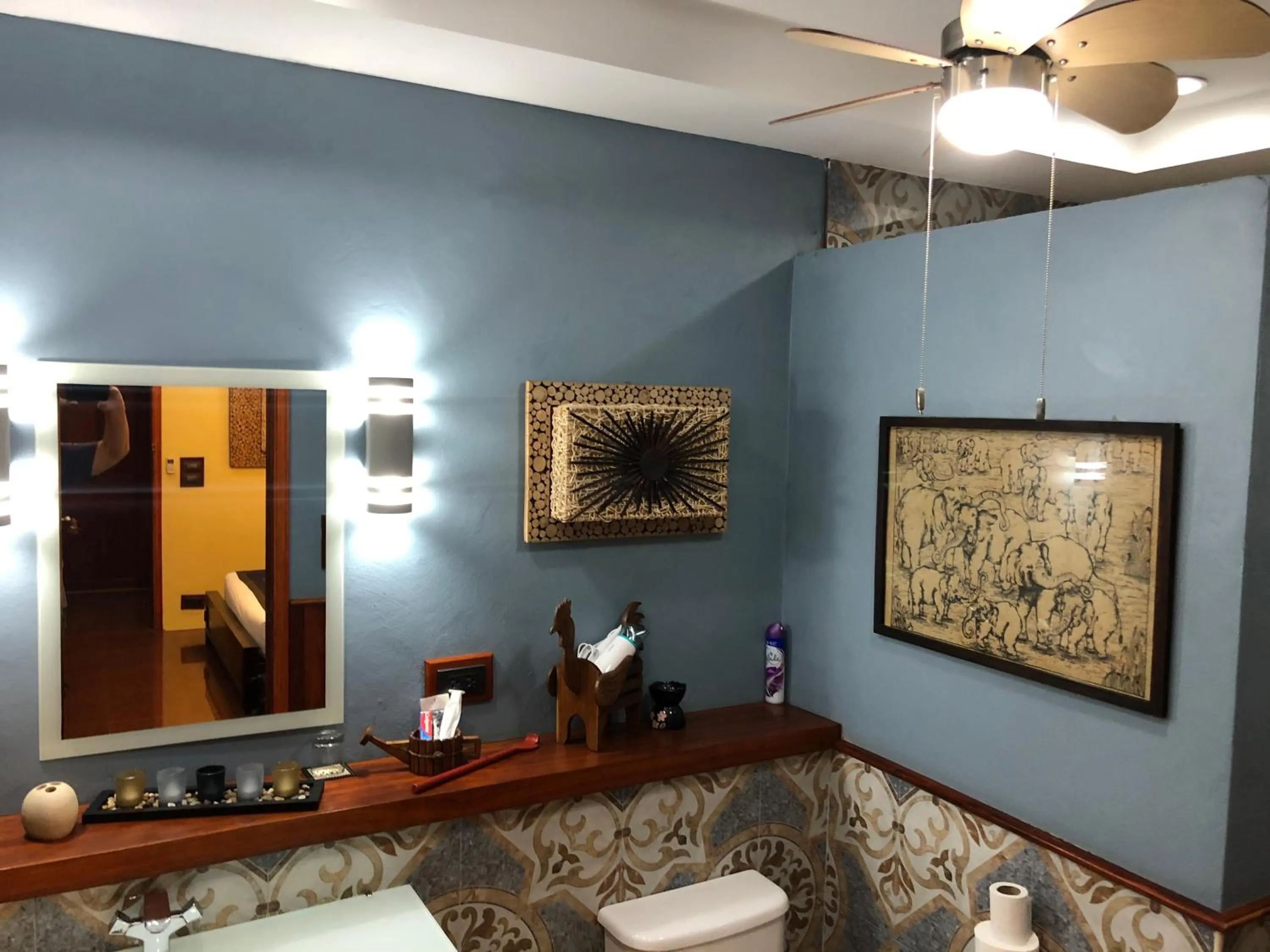 Bathroom in On The Mekong Resort