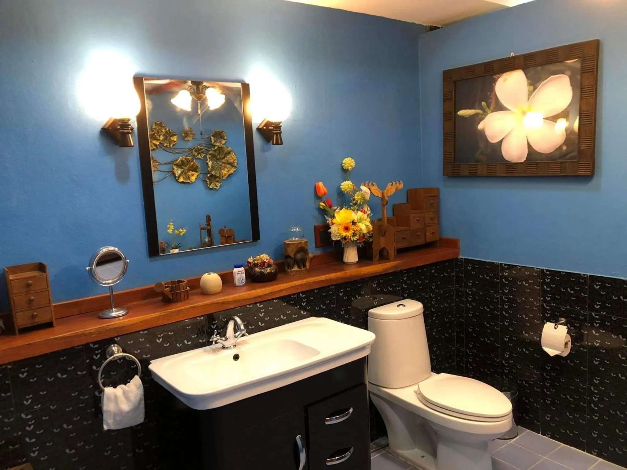 Bathroom in On The Mekong Resort