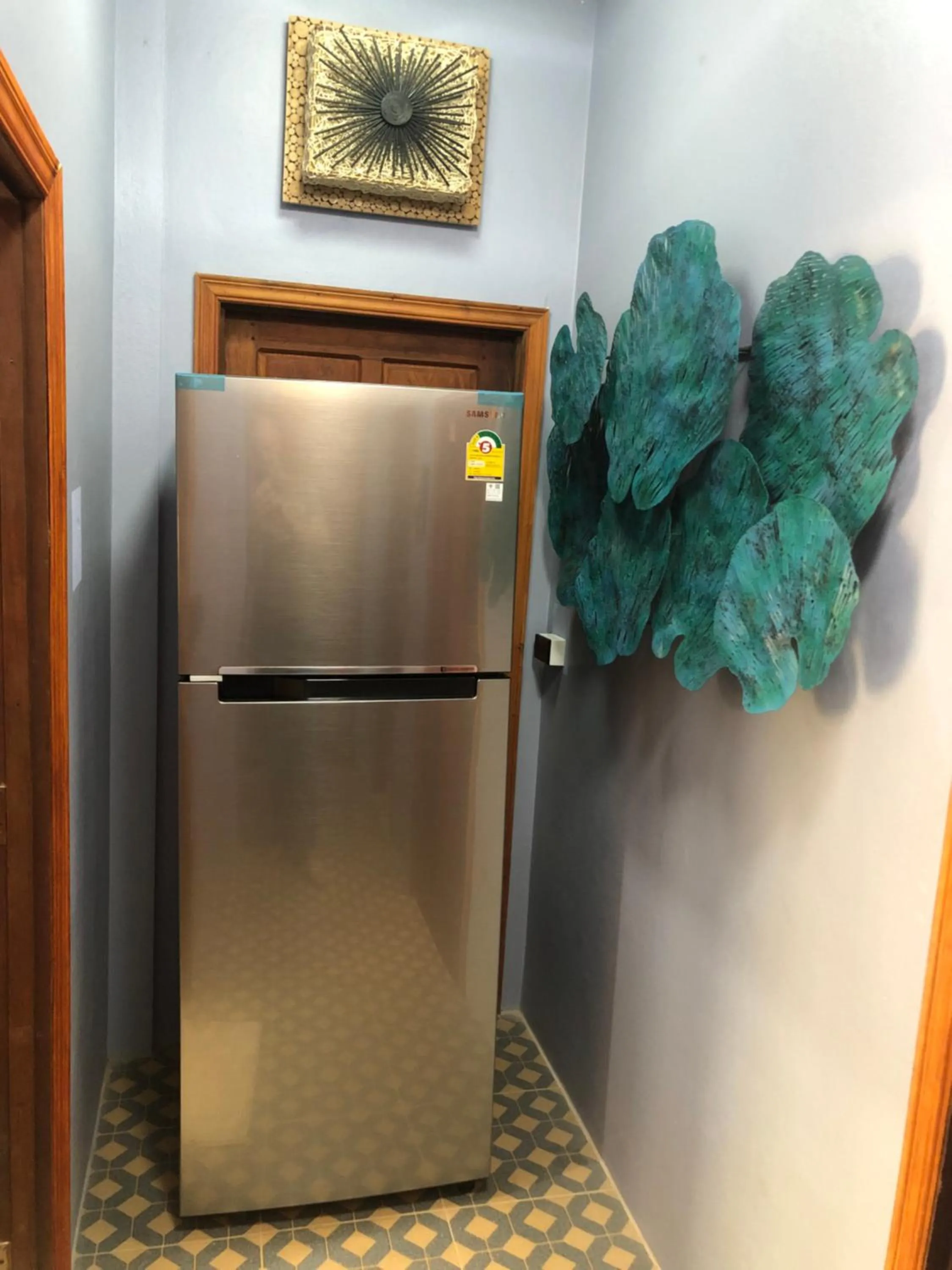 Kitchen or kitchenette in On The Mekong Resort