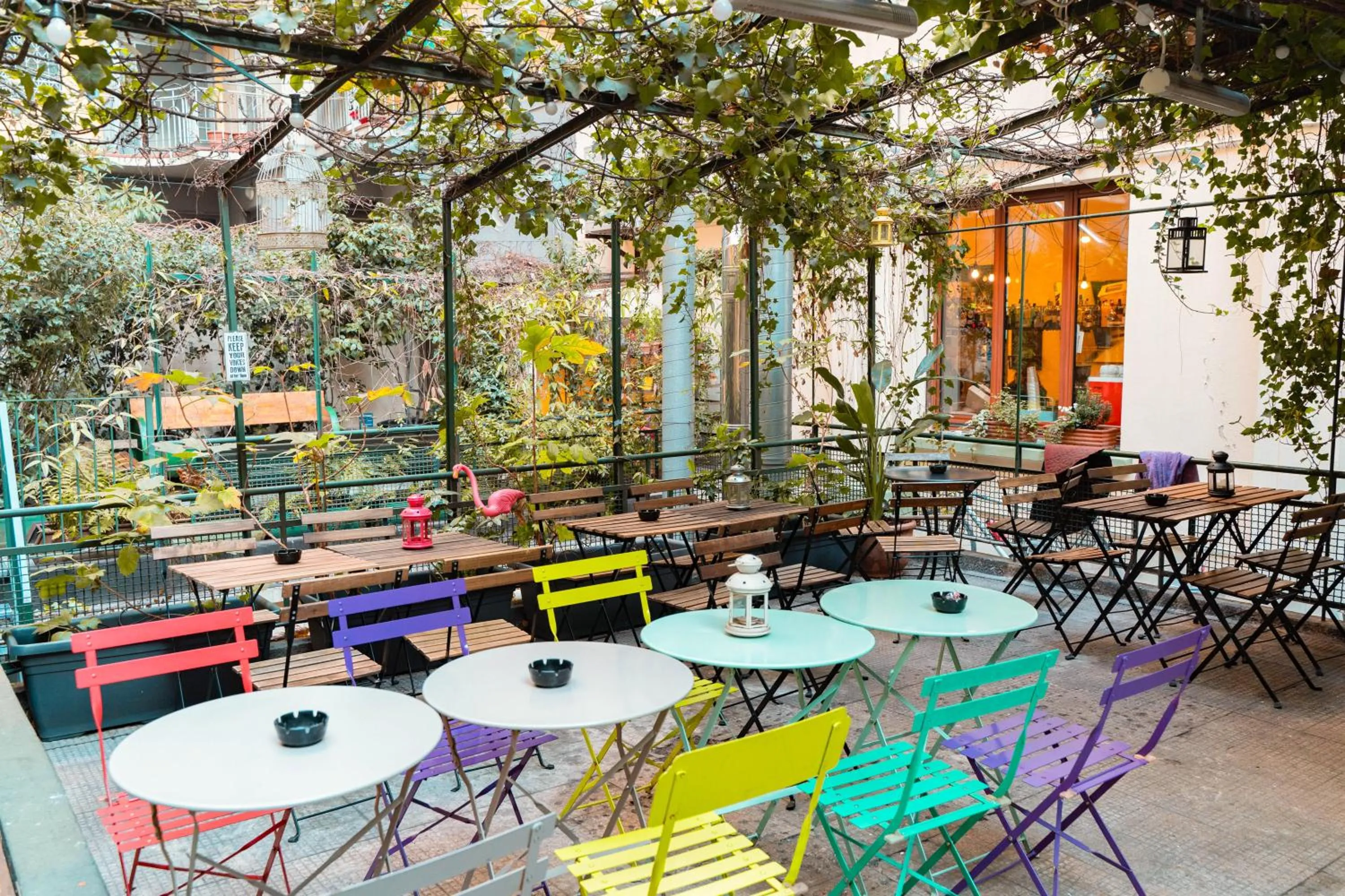 Garden in Ostello Bello Milano Centrale