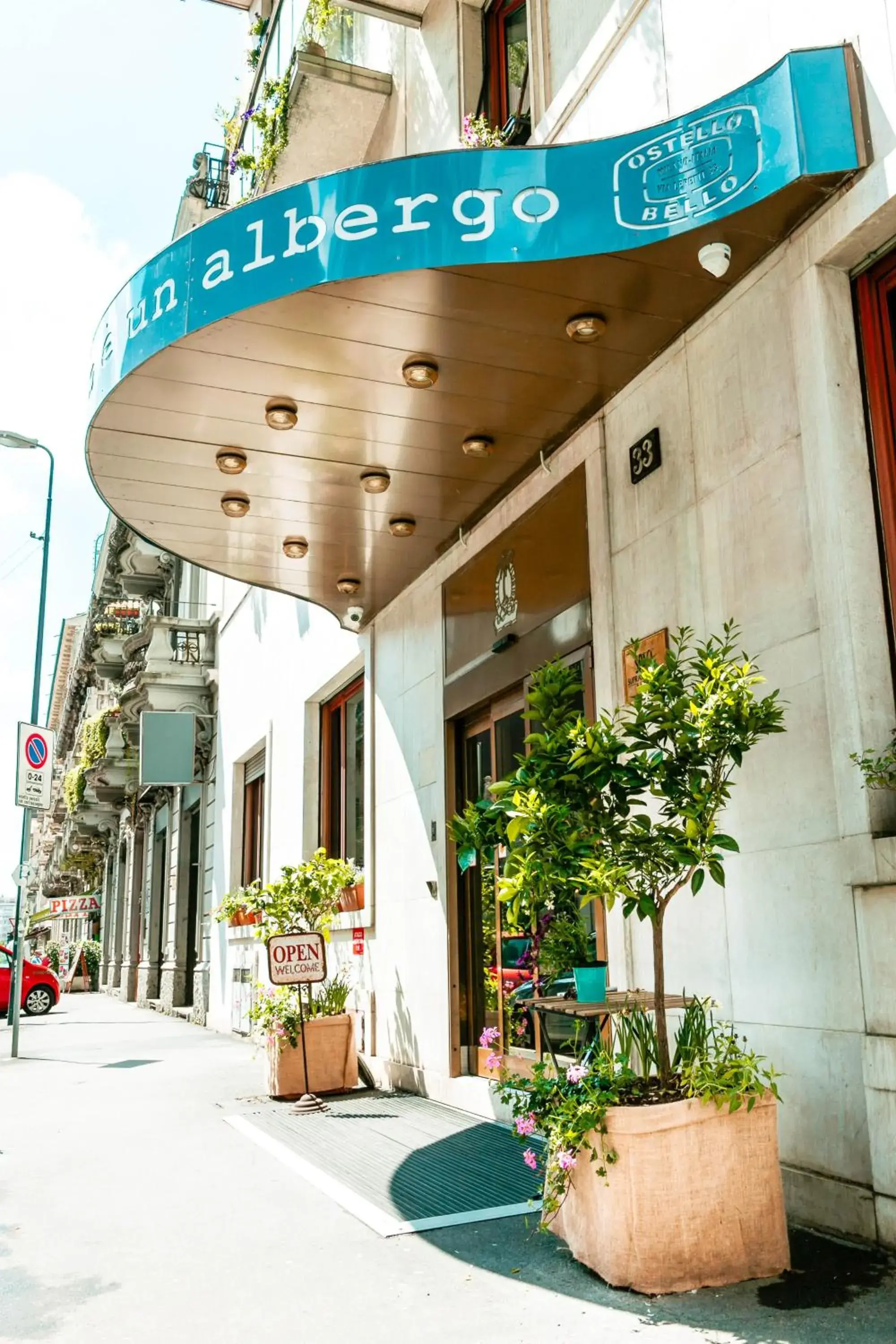 Facade/entrance in Ostello Bello Milano Centrale Facade/entrance in Ostello Bello Milano Centrale