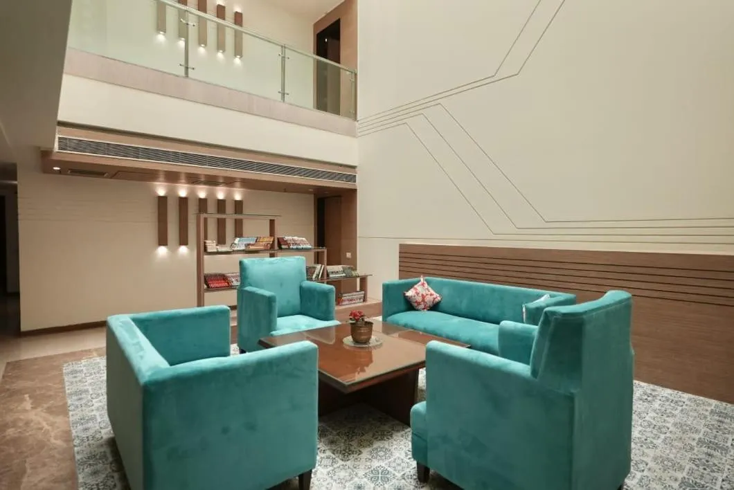 Seating area in VITS Gurugram formerly known as Windsor Heights