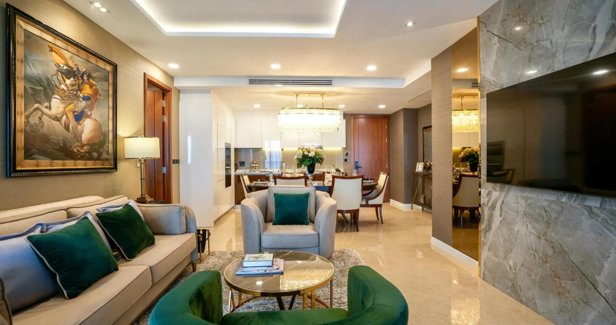 Living room in The Elysium Prațumnak Pattaya - By SHG