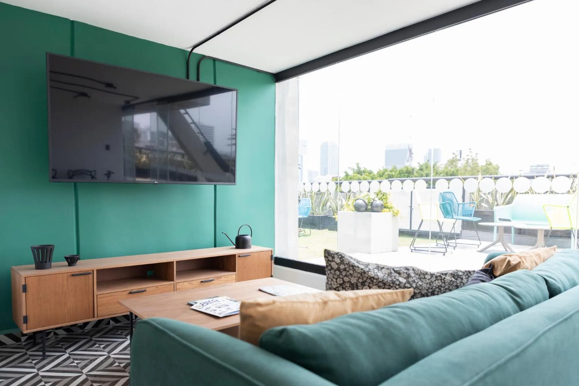 Living room in Capitalia Anzures Polanco
