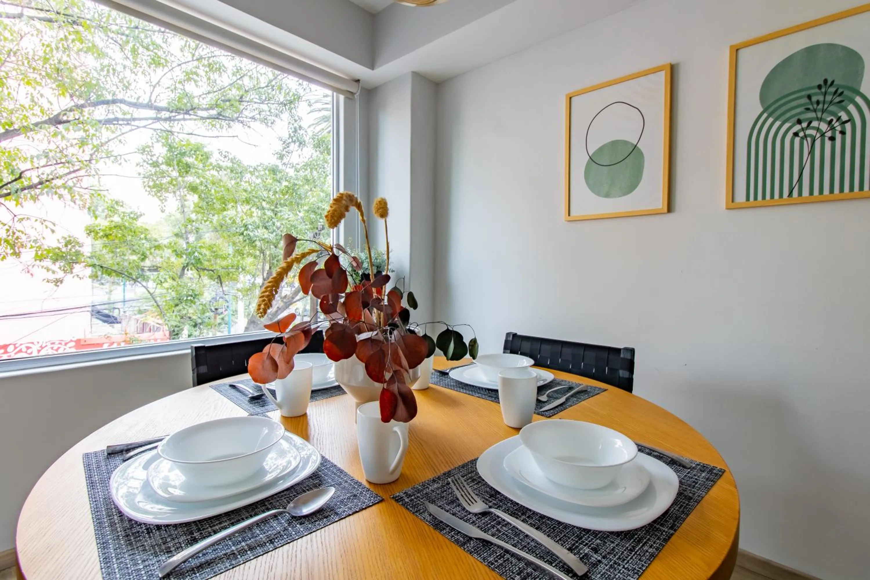 Dining area in Capitalia Anzures Polanco
