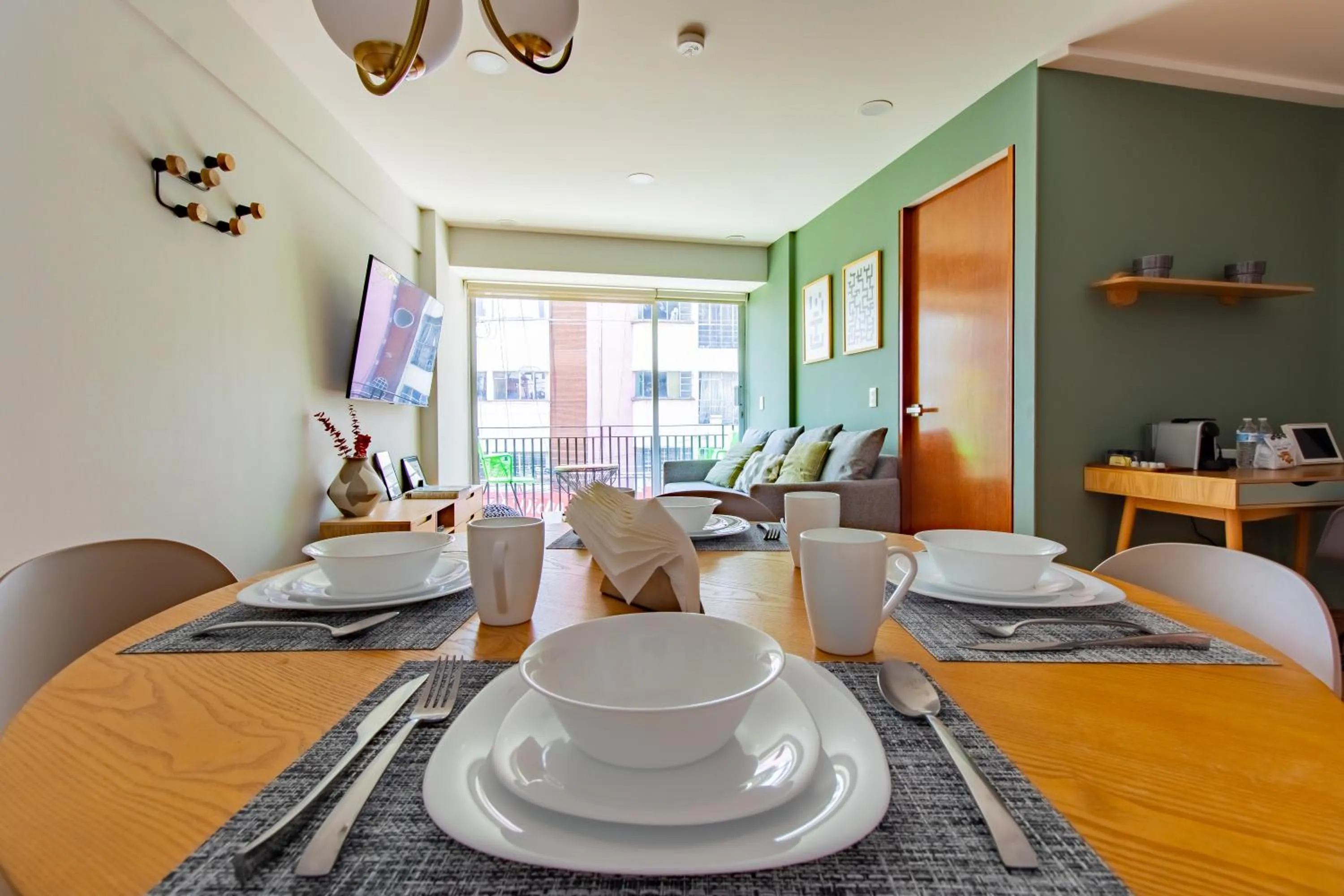 Dining area in Capitalia Anzures Polanco