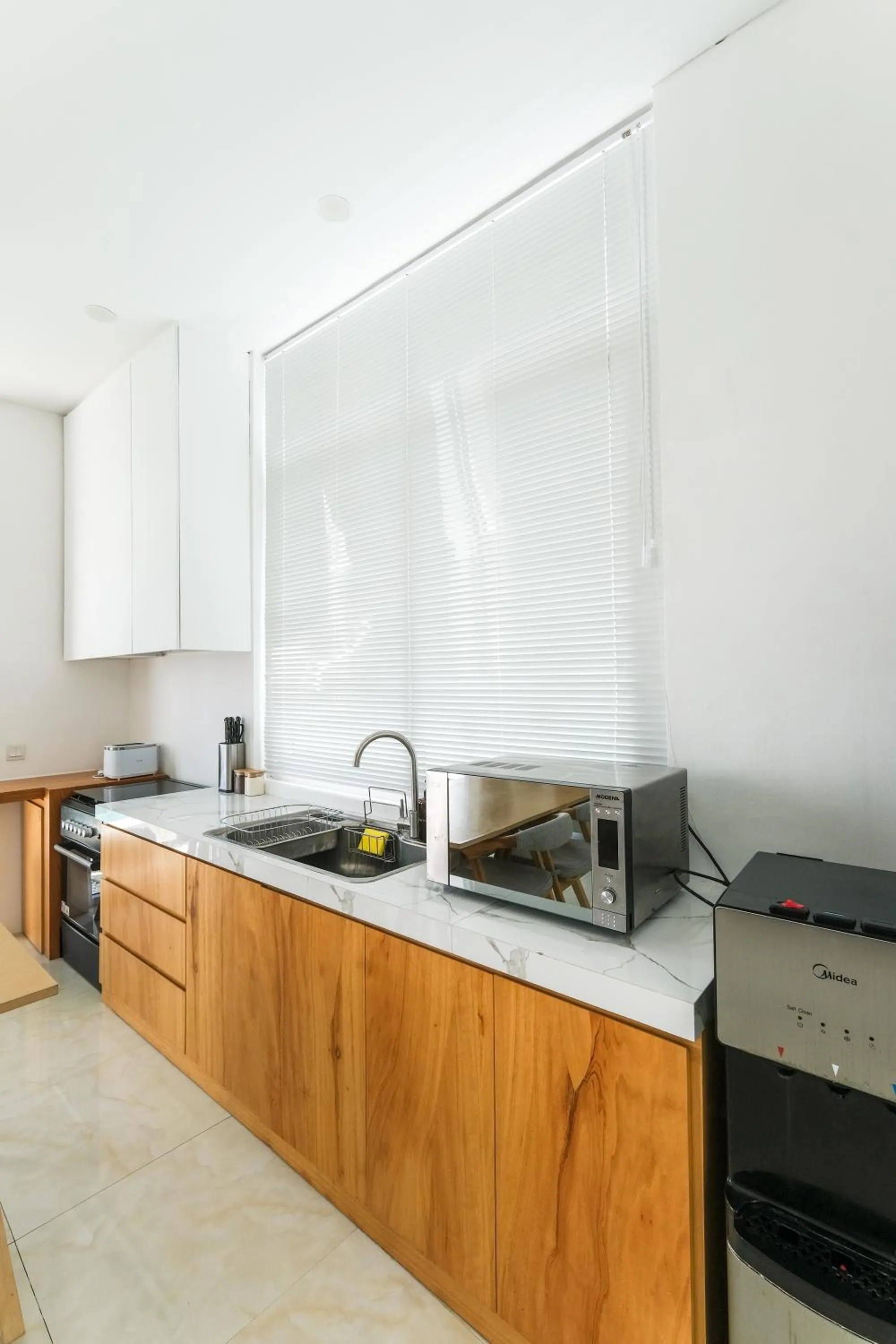 kitchen in Villa Christine Canggu