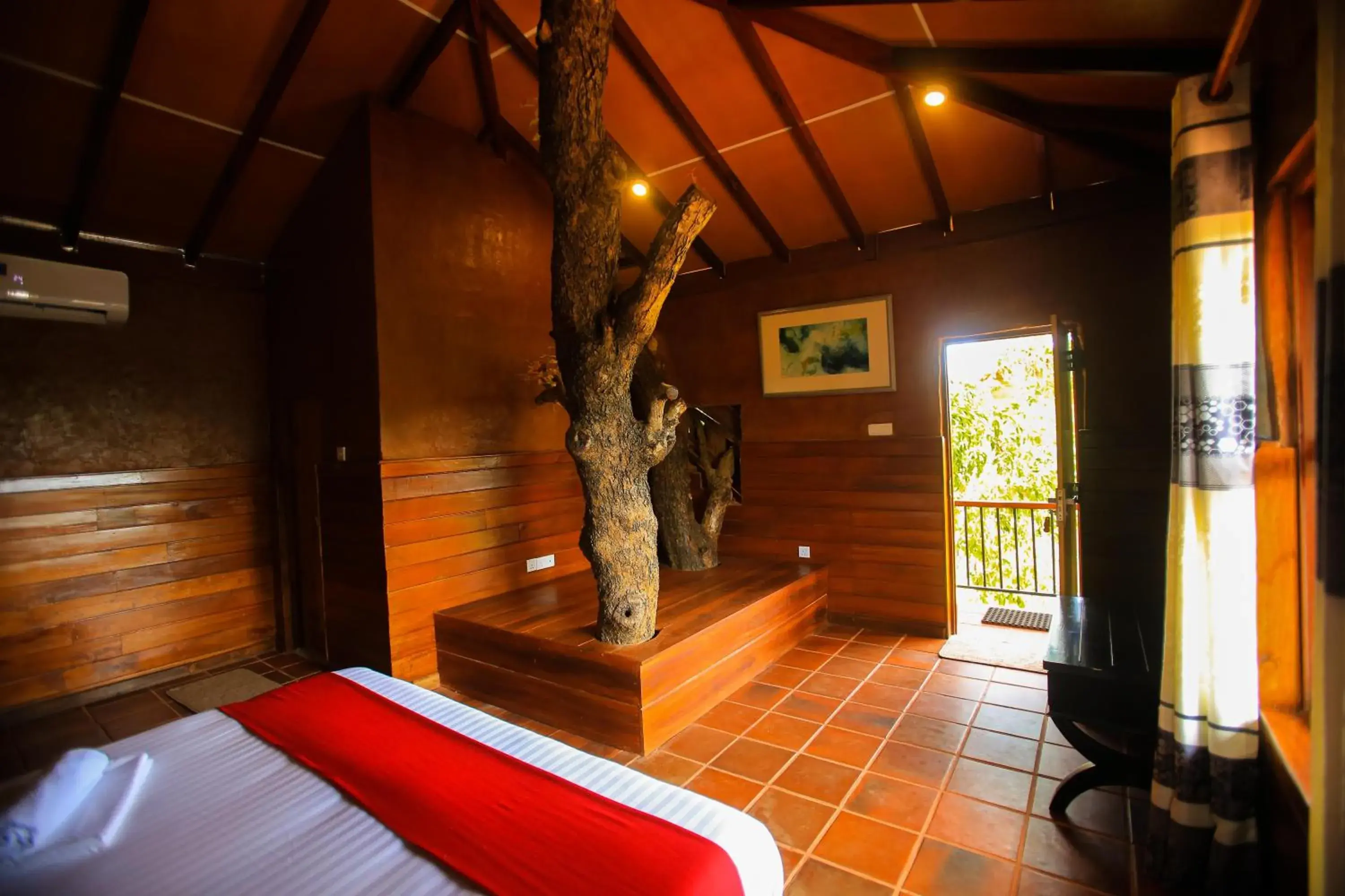 Lobby or reception, Bed in Jungle Hut Resort Sigiriya Lobby or reception, Bed in Jungle Hut Resort Sigiriya