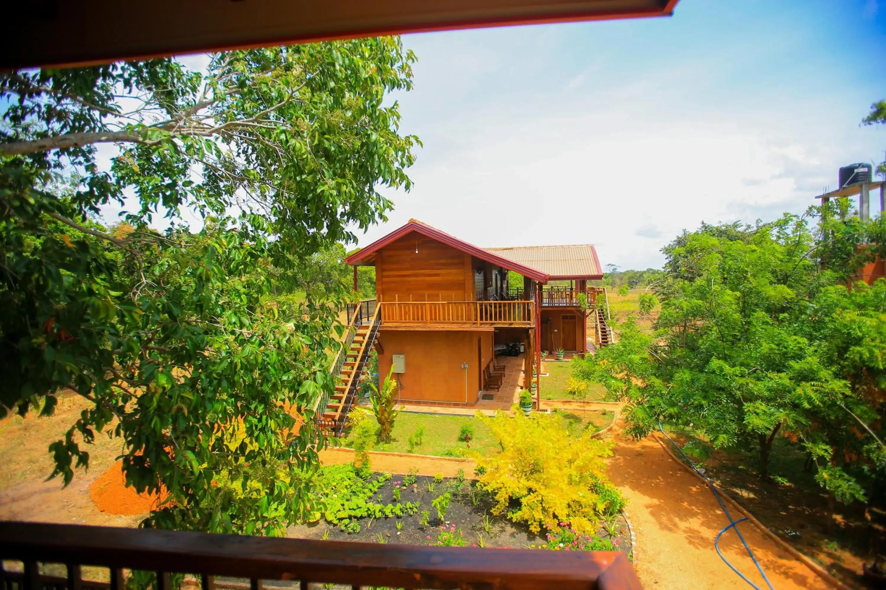 Property building in Jungle Hut Resort Sigiriya Property building in Jungle Hut Resort Sigiriya