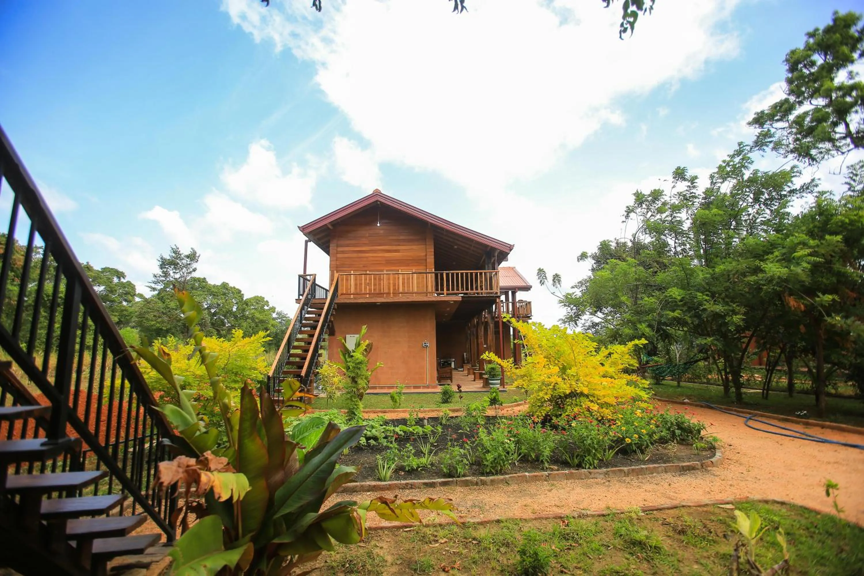 Property building in Jungle Hut Resort Sigiriya