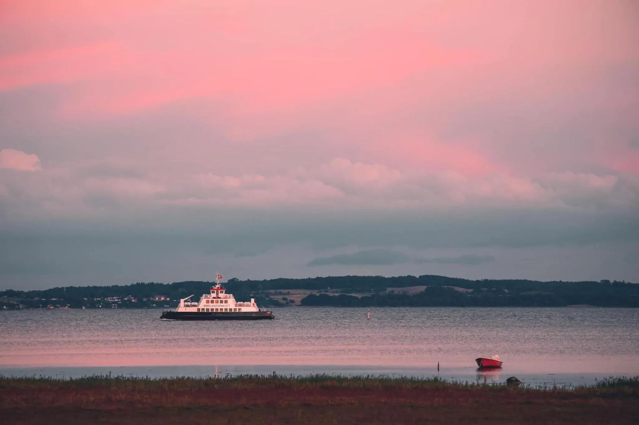 Natural landscape in Hørby Færgekro