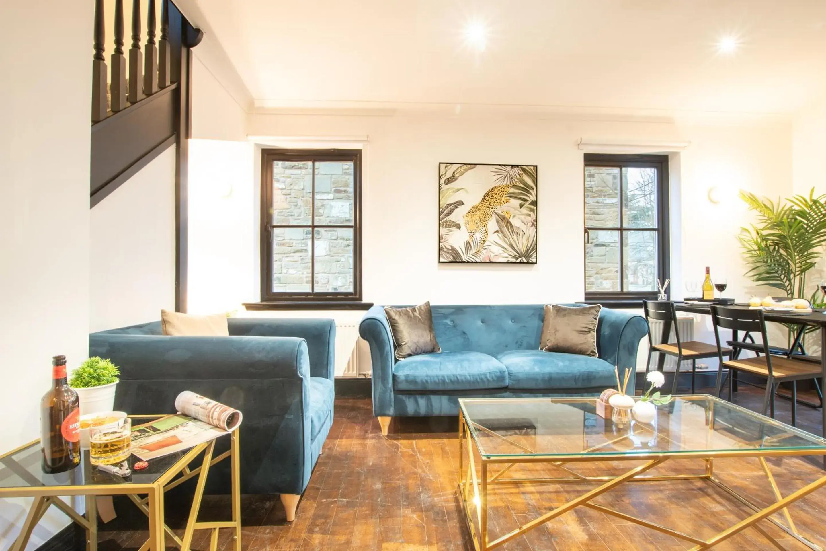 Living room in Northern Hideaways Apple Store, Ellingham Living room in Northern Hideaways Apple Store, Ellingham