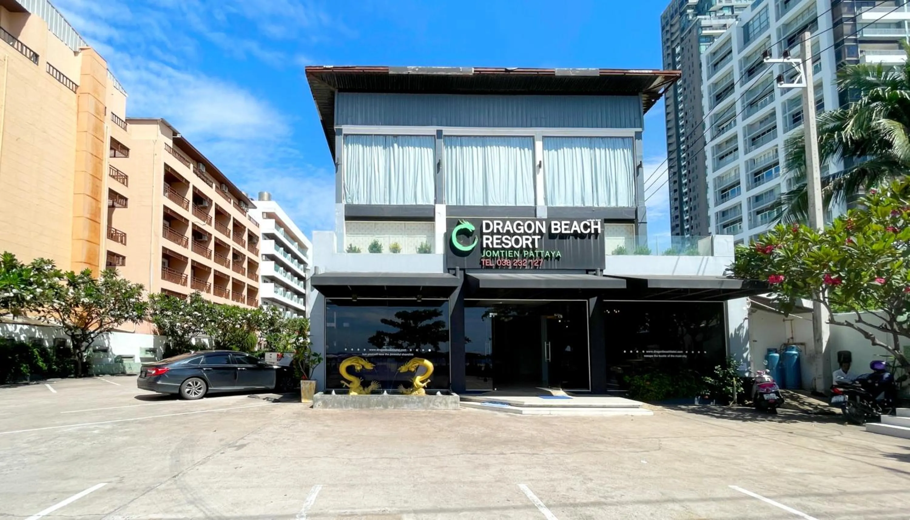 Property building in Dragon Beach Resort , Jomtien Beach Pattaya