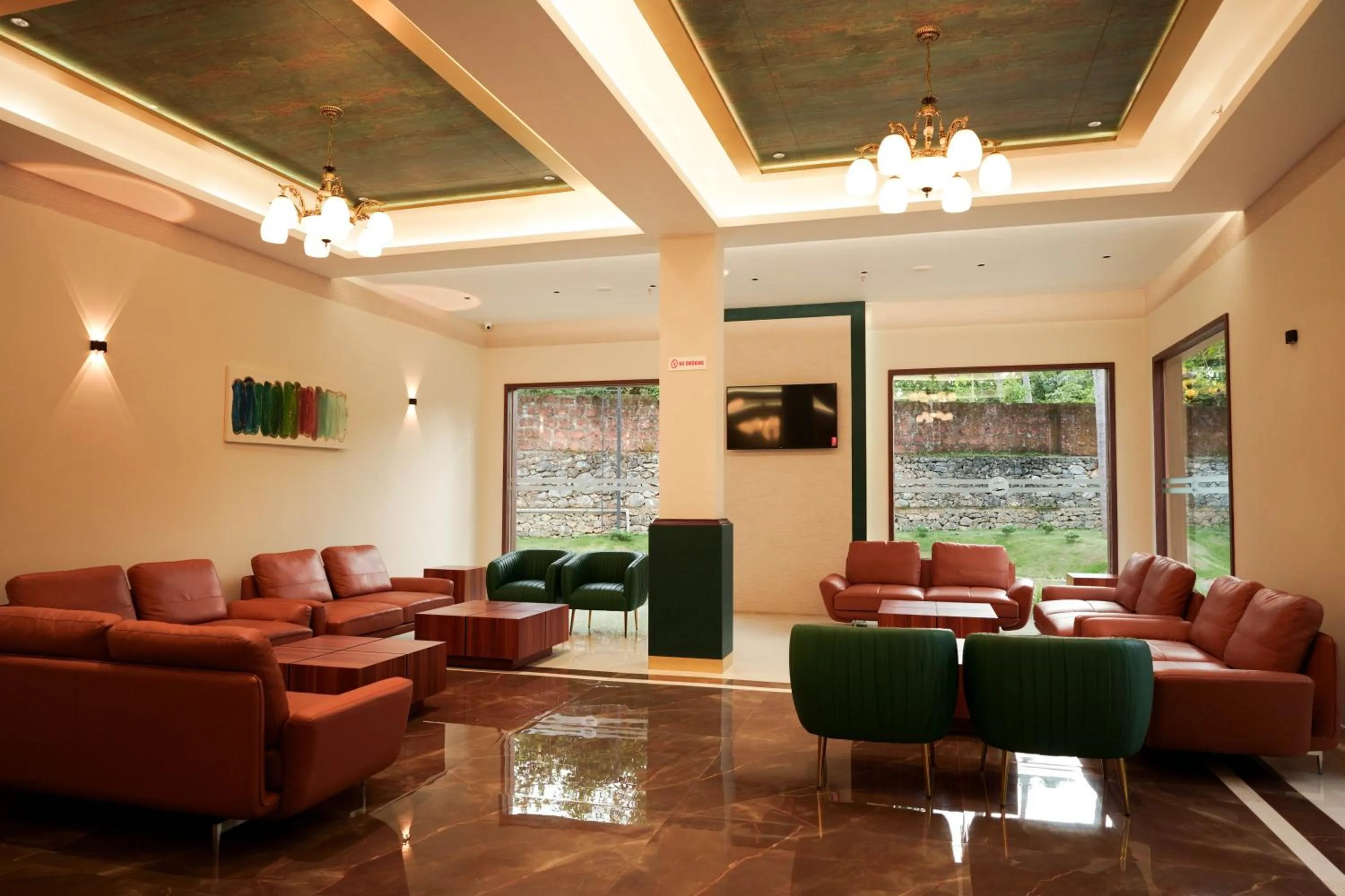 Lobby or reception in Valluvanad Residency