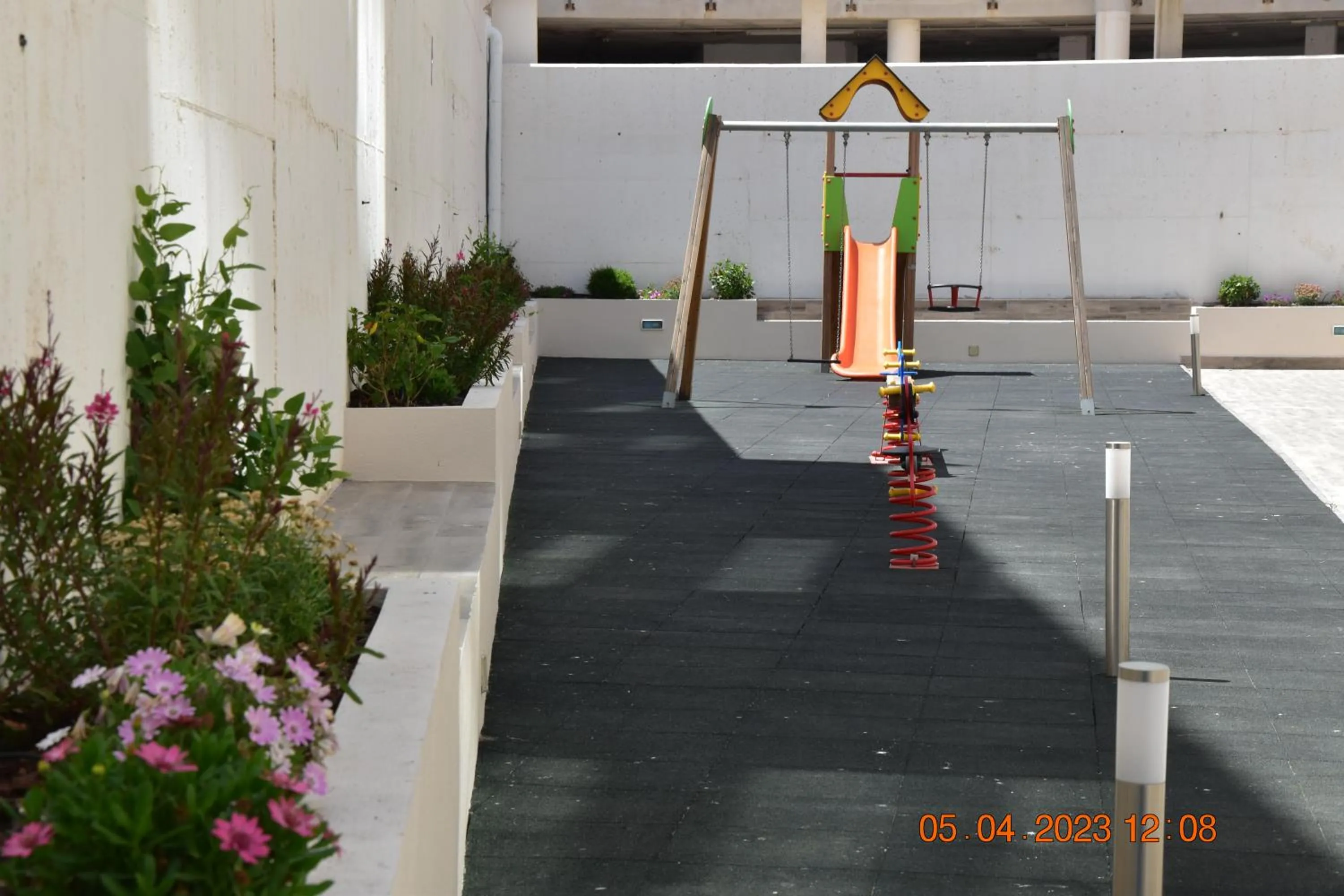 Children play ground in Sea view and Ifach Calpe
