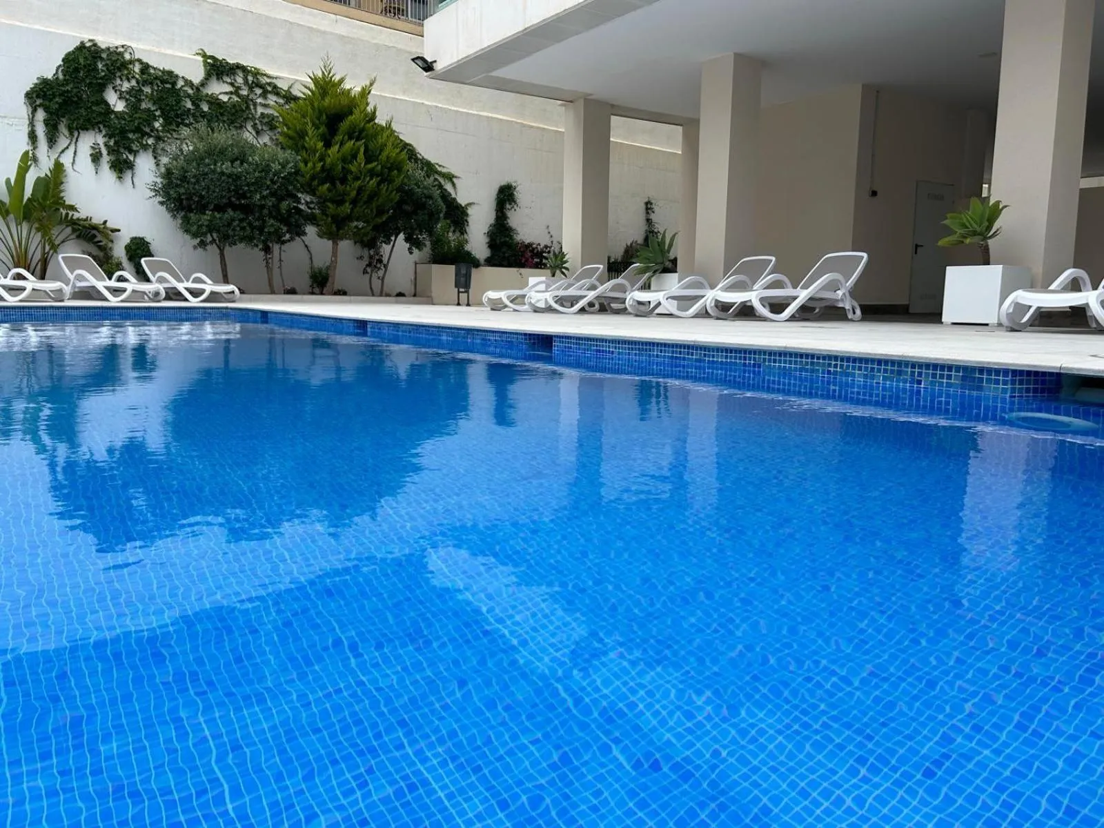 Swimming pool in Sea view and Ifach Calpe