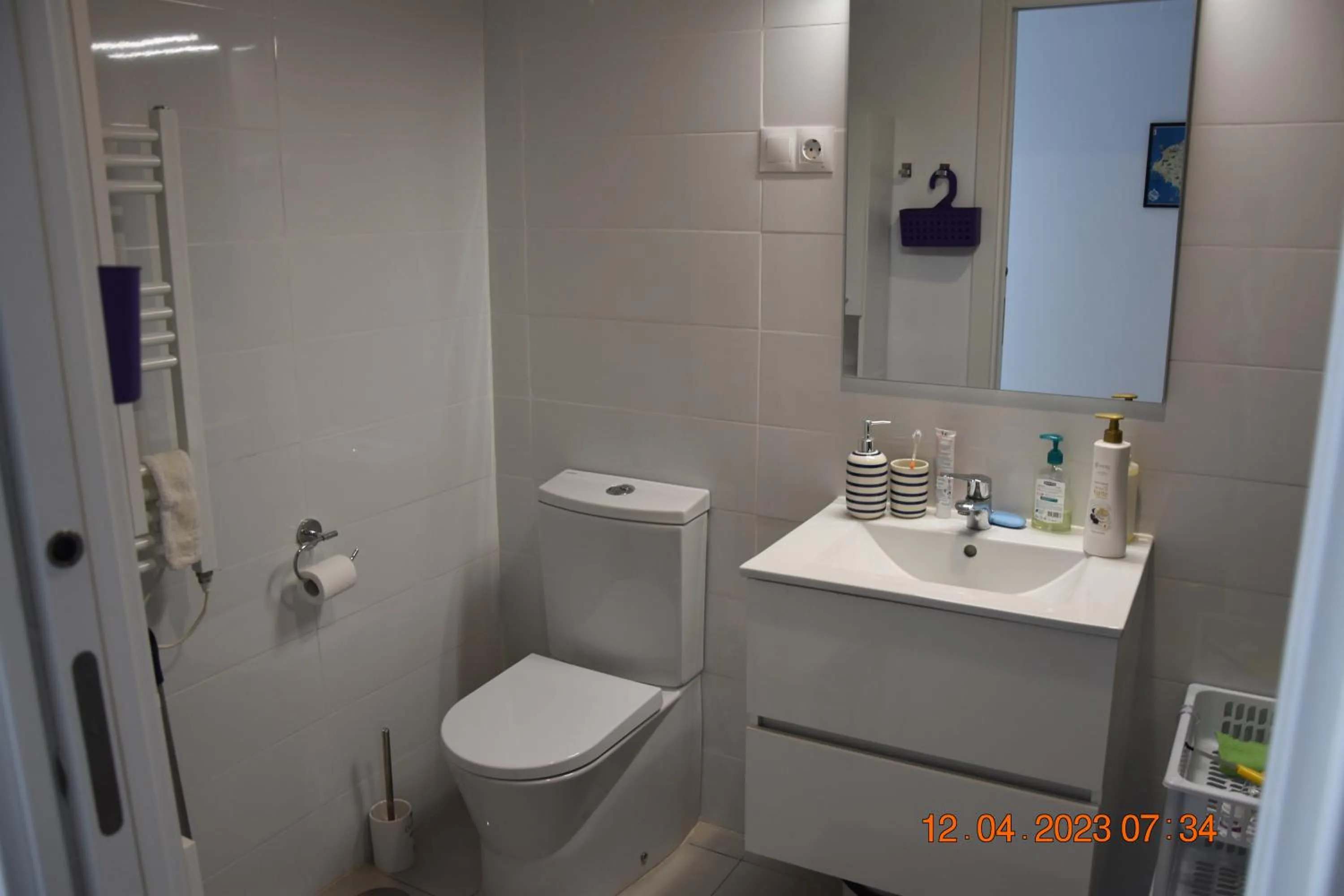 Bathroom in Sea view and Ifach Calpe